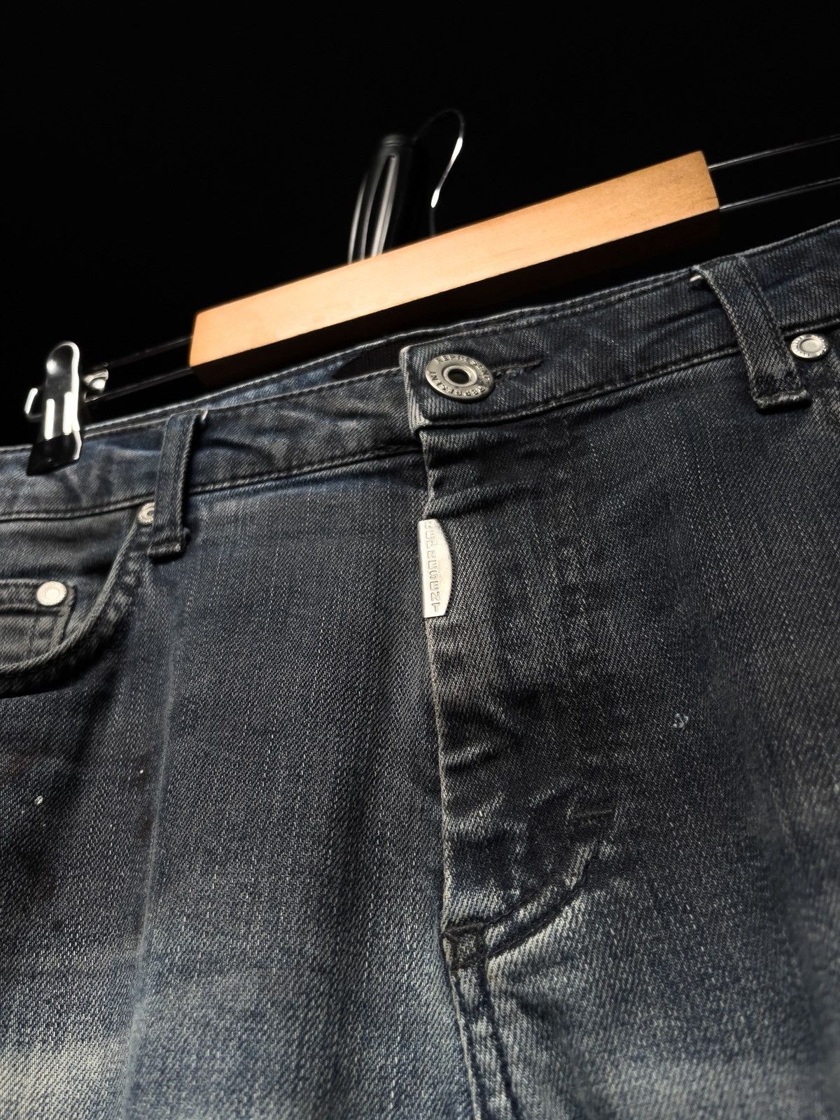 Represent Clo. Represent Essential Distressed Work Paint Jeans Size US 34 / EU 50 - 2 Thumbnail