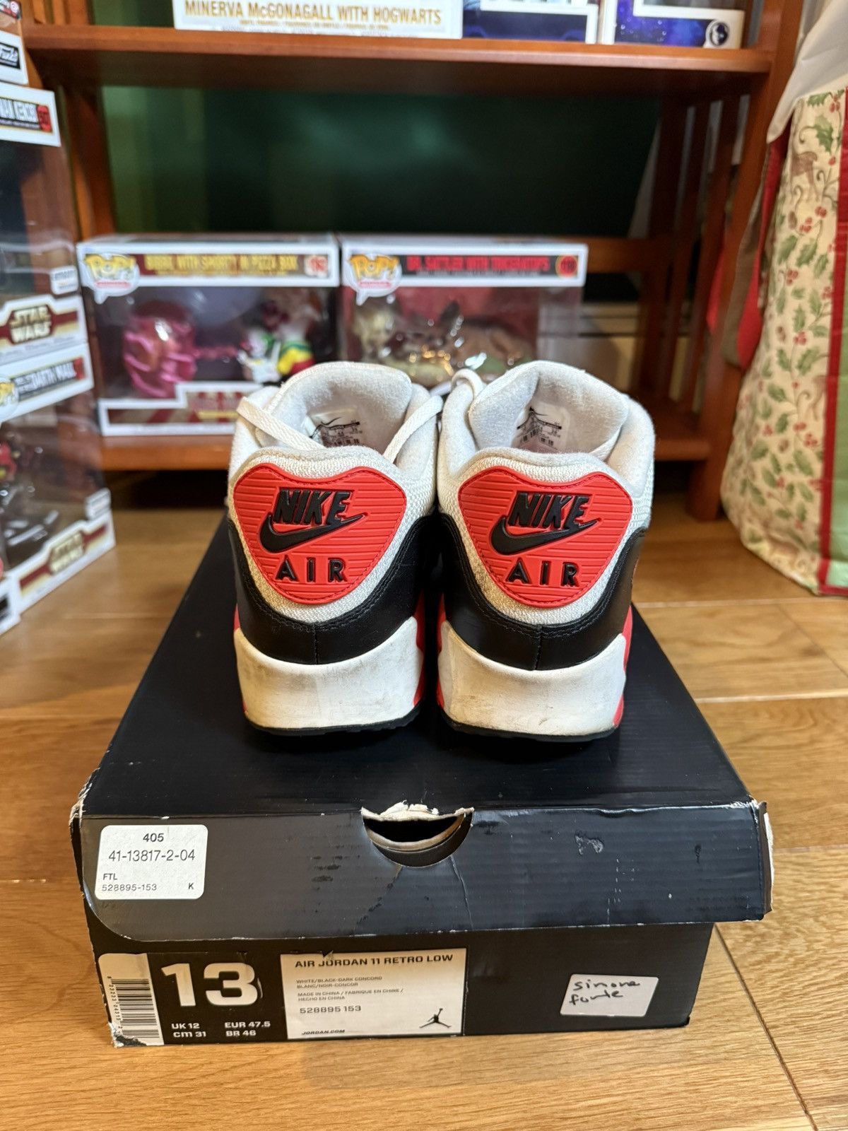 Nike Nike Air Max 90 OG “Infrared” 2015 Size US 10 / EU 43 - 5 Thumbnail
