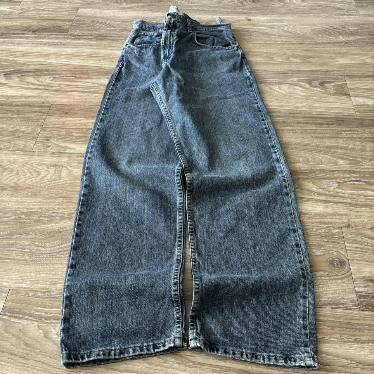 Vintage Crazy Vintage Y2K/2000s Medium Wash Essential Denim Jeans! 34x32 Size US 34 / EU 50 - 3 Thumbnail