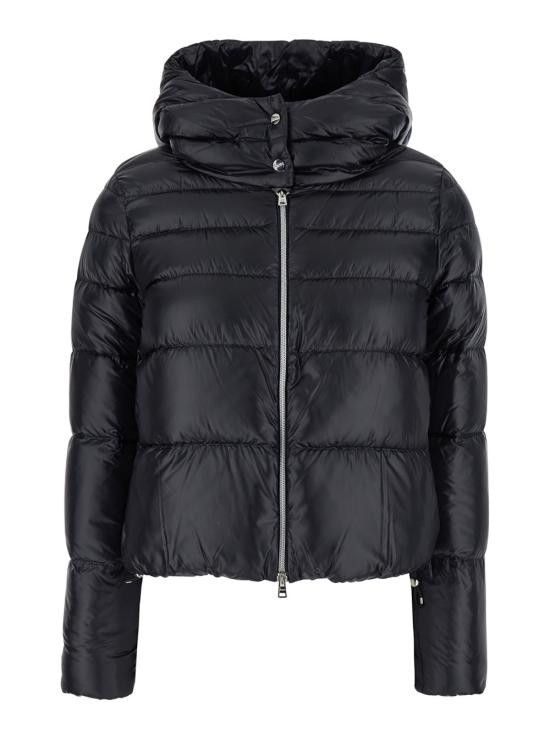ダウンジャケット・コート HERNO Women Bubble Jackets PI00124DR 12017Z9300 Black Herno HERNO Women Bubble Jackets PI00124DR12017Z9300 Black