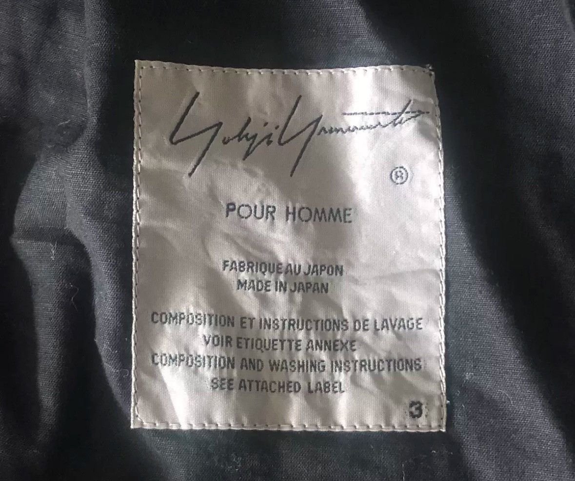 Yohji Yamamoto Yohji Yamamoto 17ss cotton and linen scarf windbreaker Size US L / EU 52-54 / 3 - 4 Thumbnail