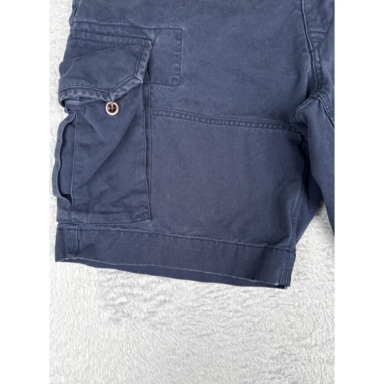 Polo Ralph Lauren Polo Ralph Lauren Shorts Mens 36 Cargo Navy Blue 100% Cotton Pockets Casual Pants Size US M / EU 48-50 / 2 - 3 Thumbnail