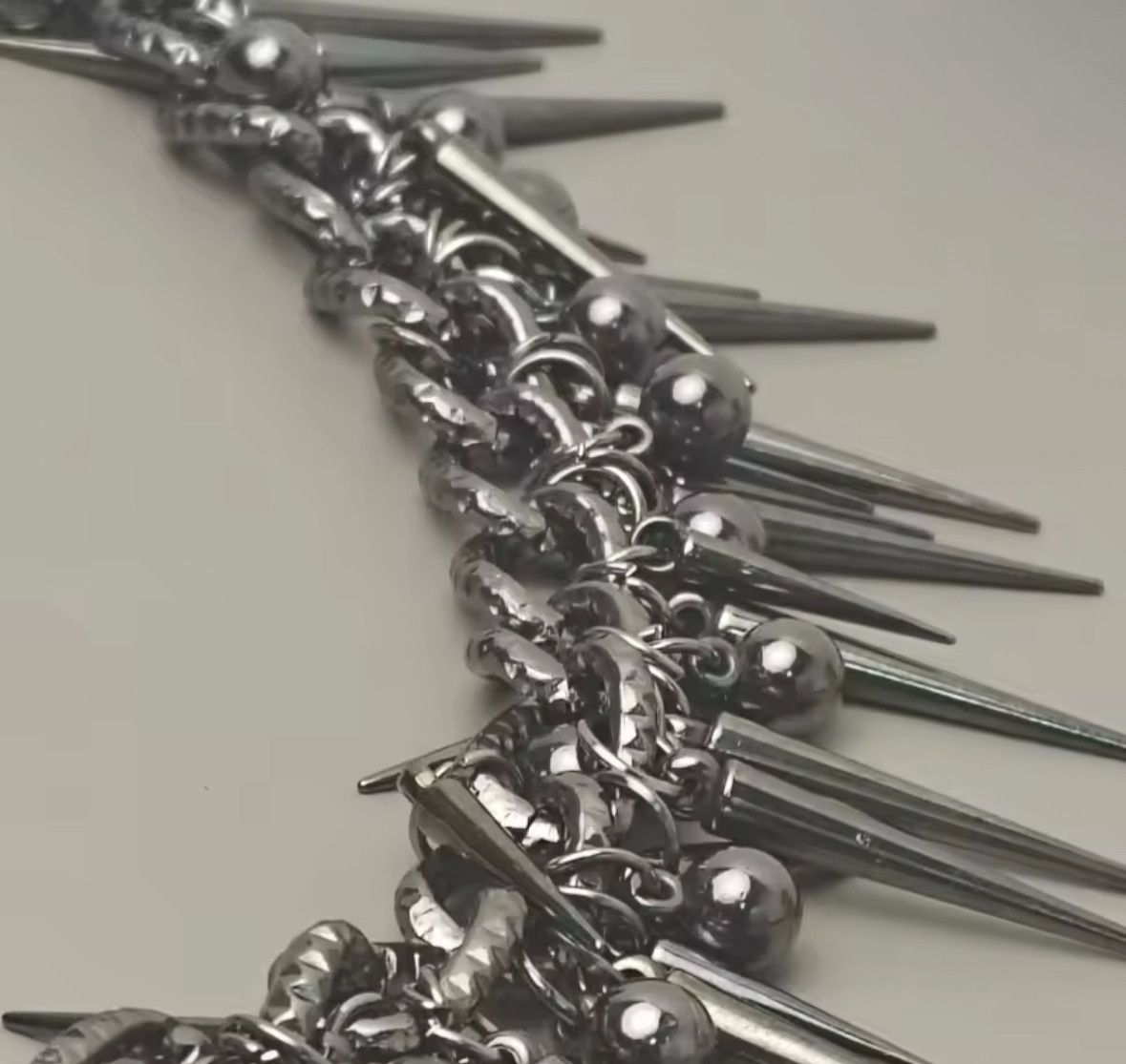 Other Motorcycle KeyChain Jean Biker Wallet Belt Chain Spike Charm Size ONE SIZE - 6 Thumbnail