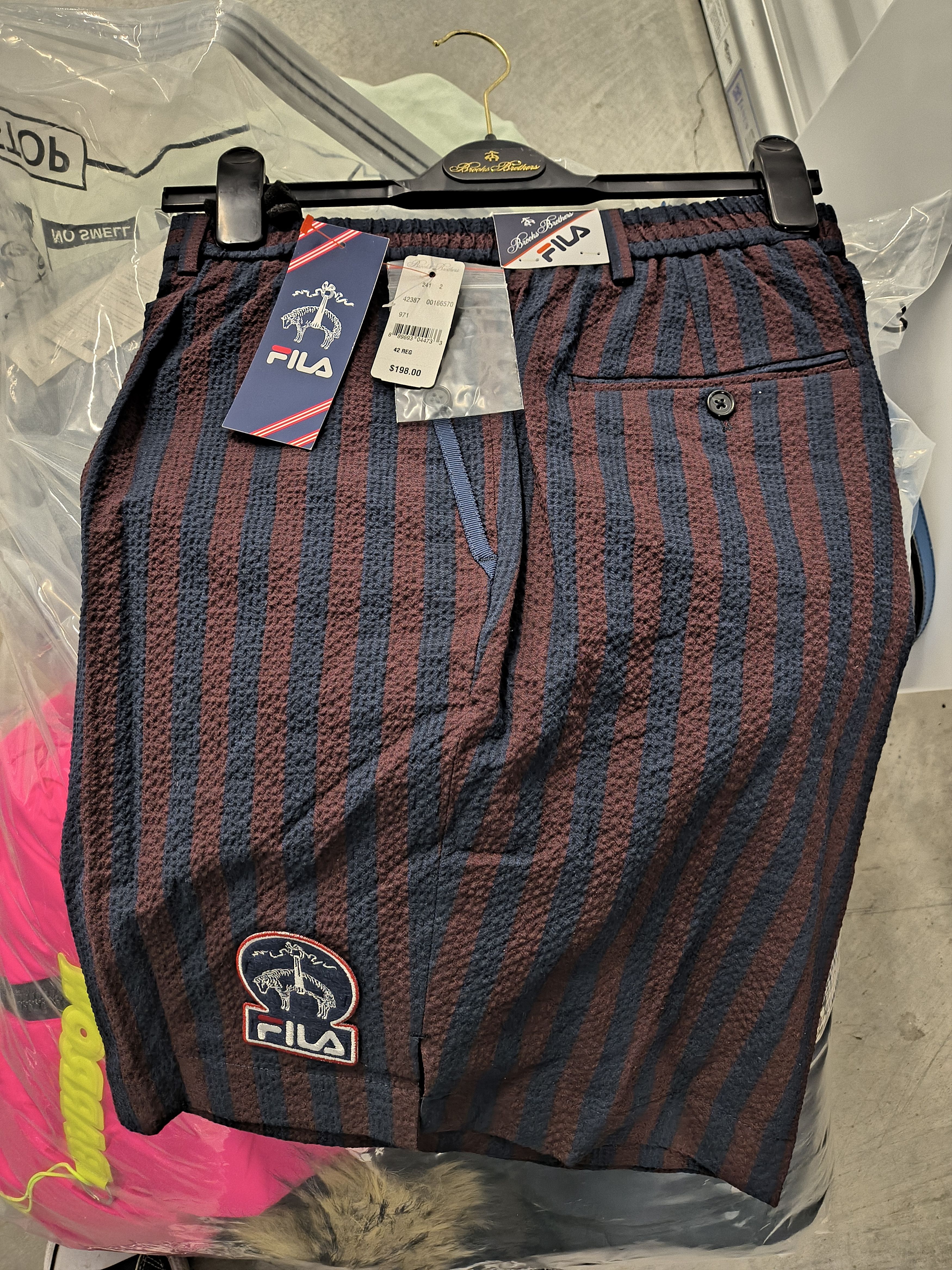 Brooks Brothers × Fila Brooks Brothers x FILA Stadium Jacket + Pants and Shorts Size 42R - 4 Thumbnail