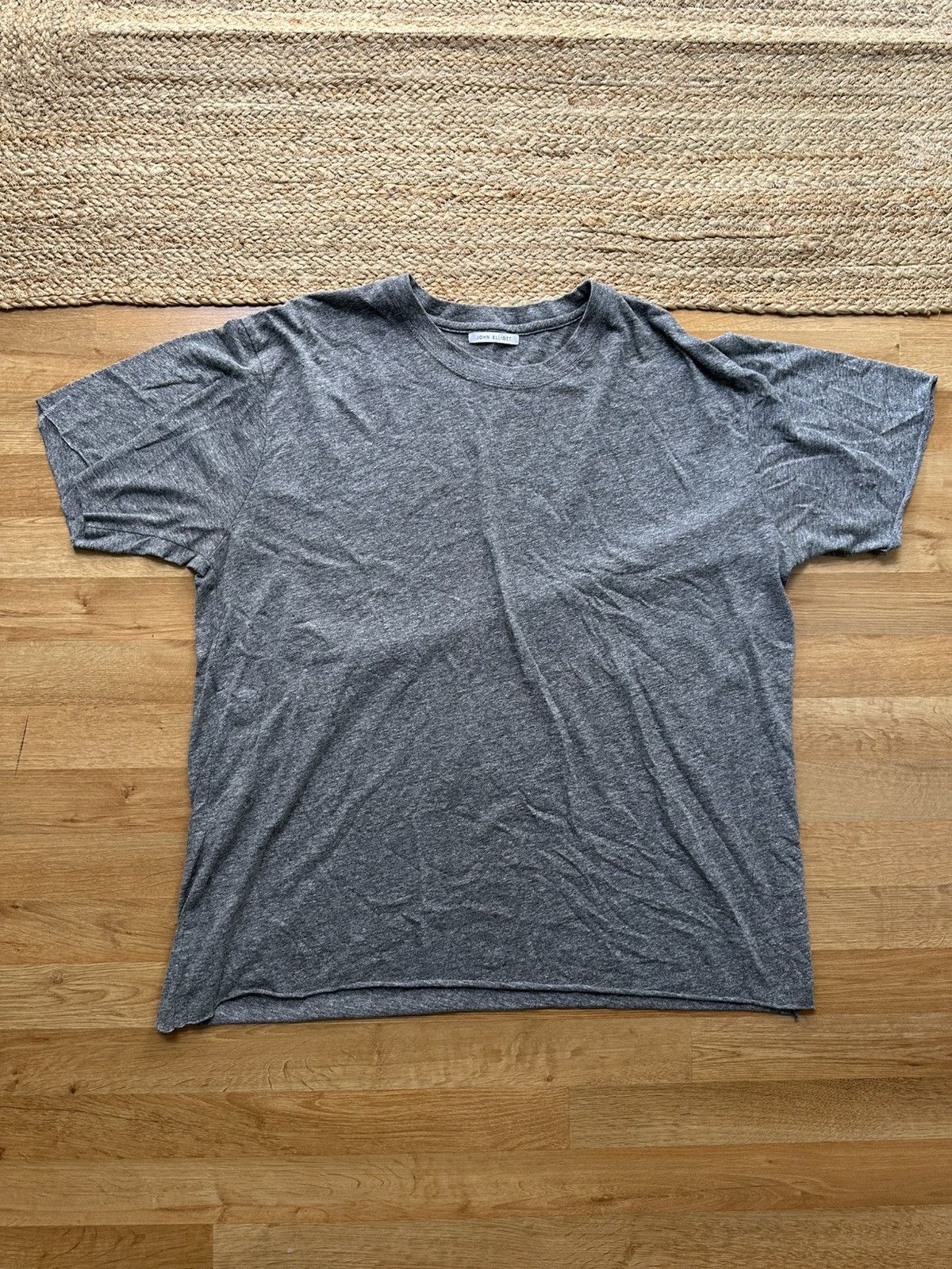 John Elliott John Elliott grey anti expo tee Size US XXL / EU 58 / 5 - 1 Thumbnail