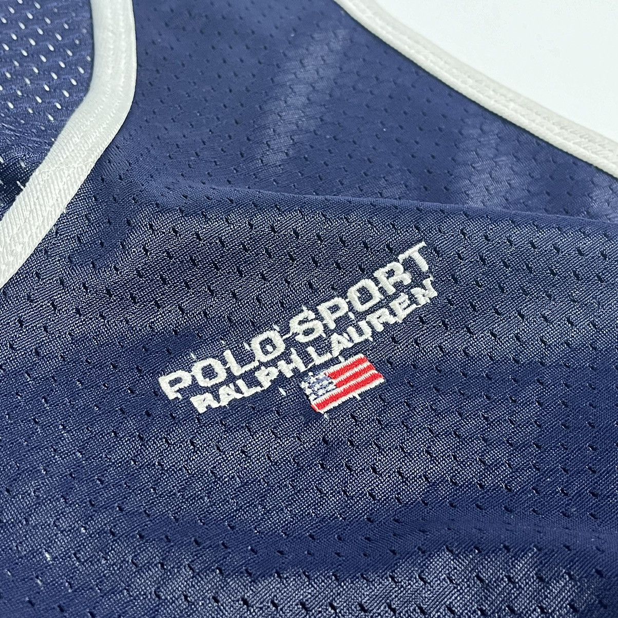 Polo Ralph Lauren × Vintage 90s polo sport tank Size US XL / EU 56 / 4 - 5 Thumbnail