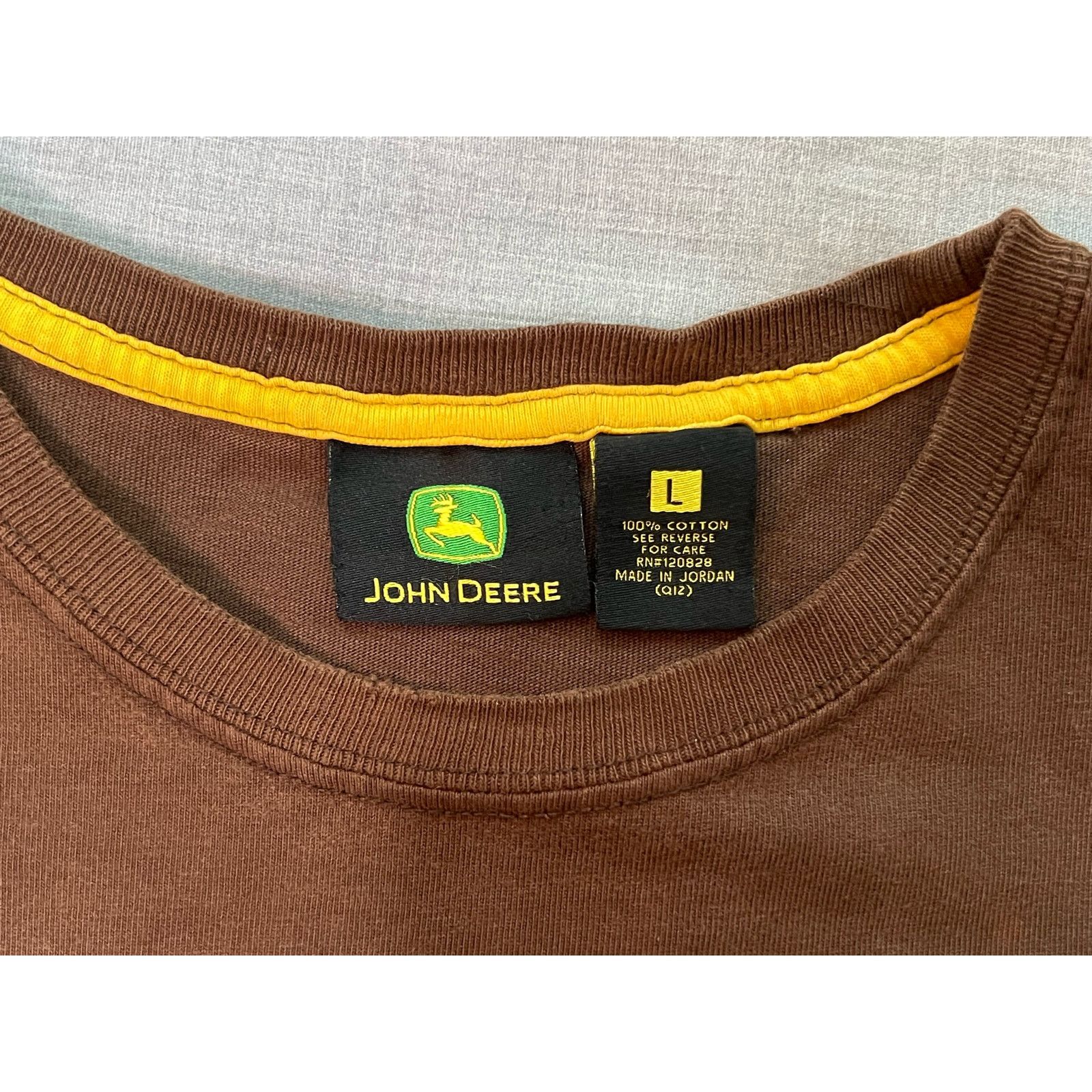 John Deere John Deere Farming Work Pocket T-shirt Large Size US L / EU 52-54 / 3 - 3 Thumbnail