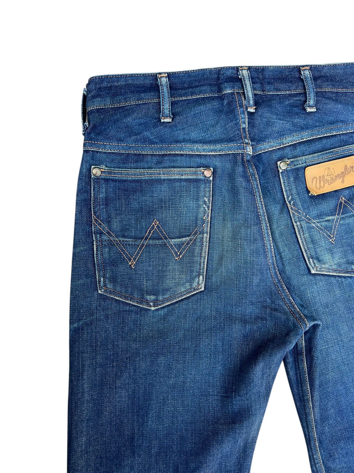 Wrangler Vintage Wrangler Blue Bell Distressed Mud Denim Jeans Size US 29 - 16 Thumbnail