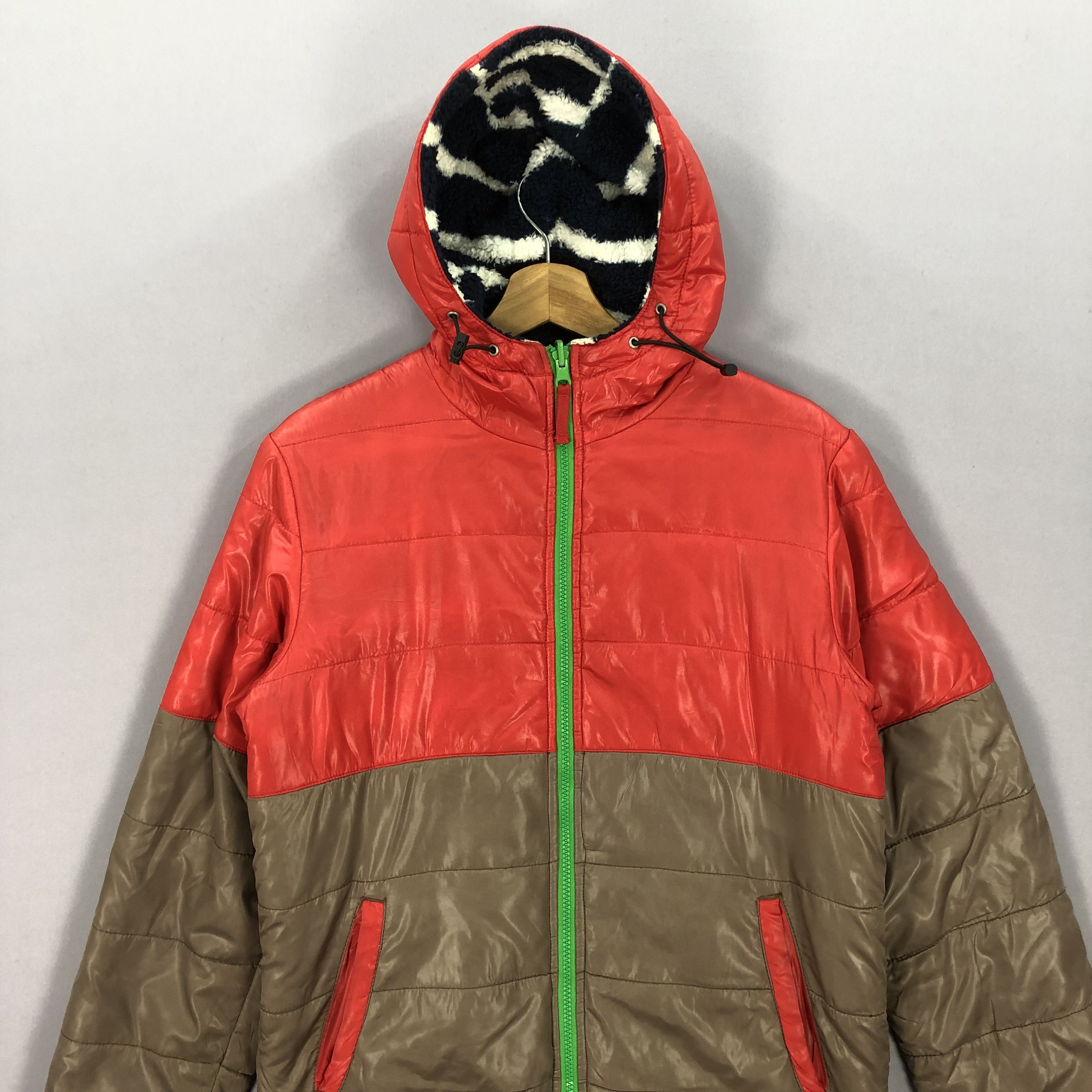 Japanese Brand × Vintage Vintage Soul of Freedom Hoodie Reversible Fleece Jacket Size US M / EU 48-50 / 2 - 6 Thumbnail