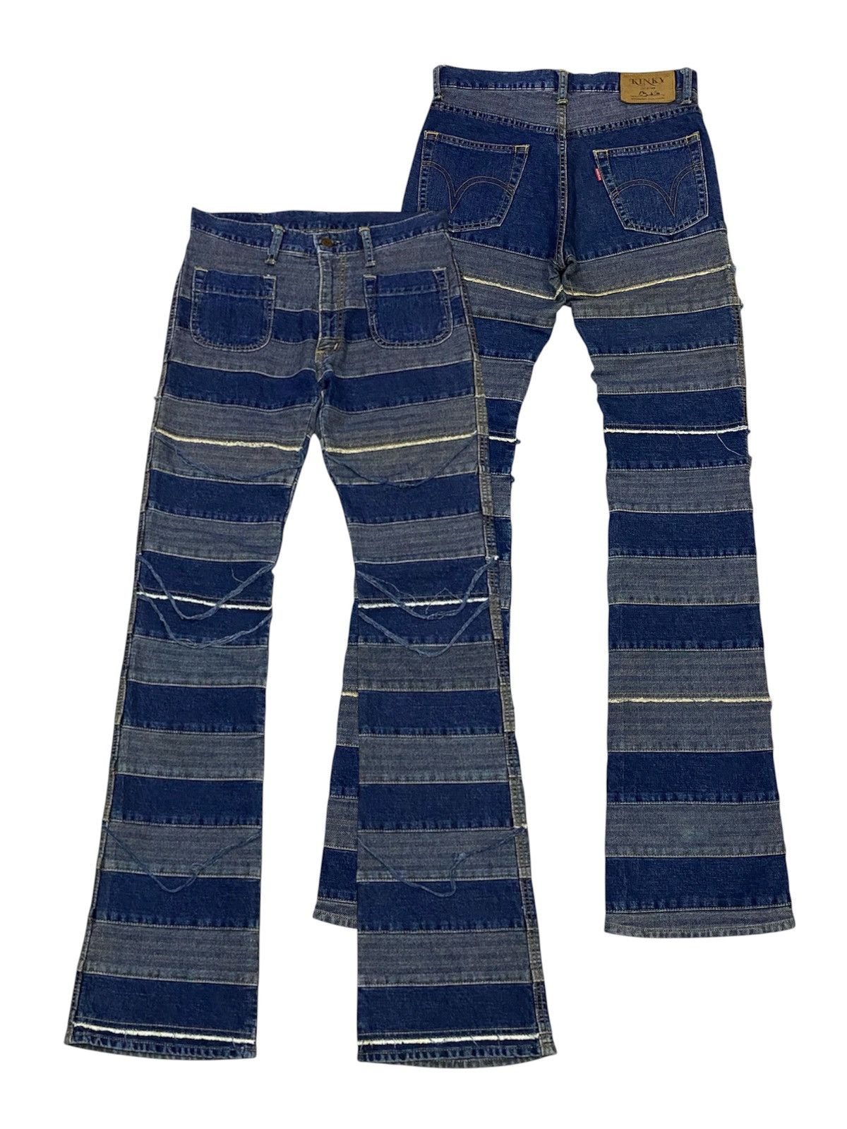 Hysteric Glamour 💃Vintage Hysteric Glamour Hagi Flare Denim Pants Size US 28 / EU 44 - 1 Thumbnail