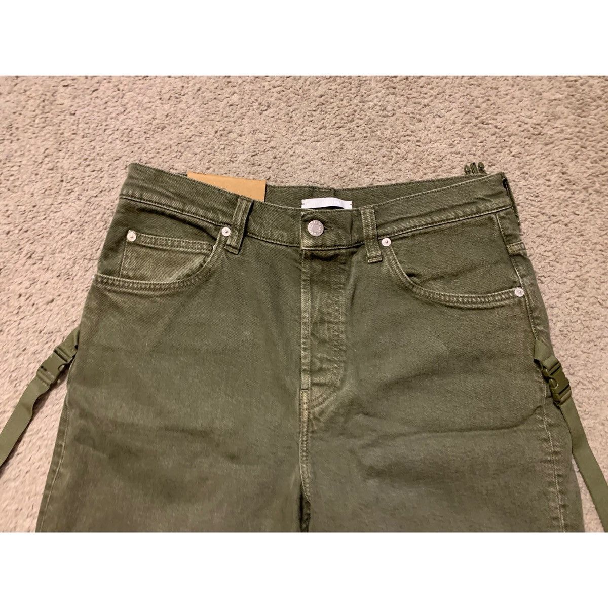 Helmut Lang HELMUT LANG STRAP JEANS Size US 31 - 15 Thumbnail
