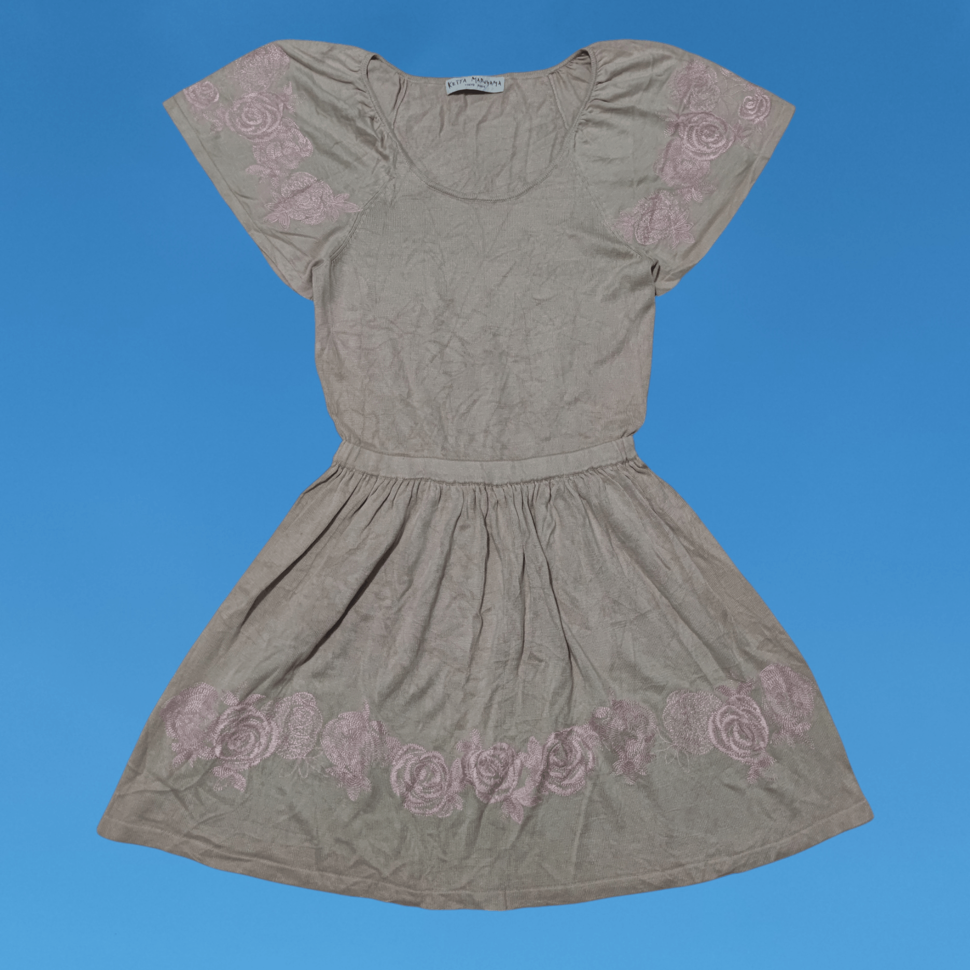 KEITAMARUYAMA Keita Maruyama Nice Design Embroidered Mid Dress Size M / US 6-8 / IT 42-44 - 1 Thumbnail