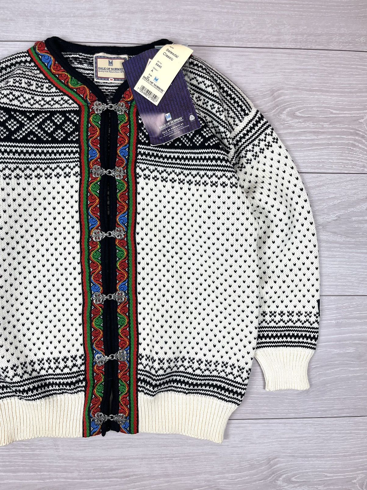 Dale Of Norway New! Dale Of Norway Metal Button Wool Cardigan Sweater Size US M / EU 48-50 / 2 - 2 Thumbnail