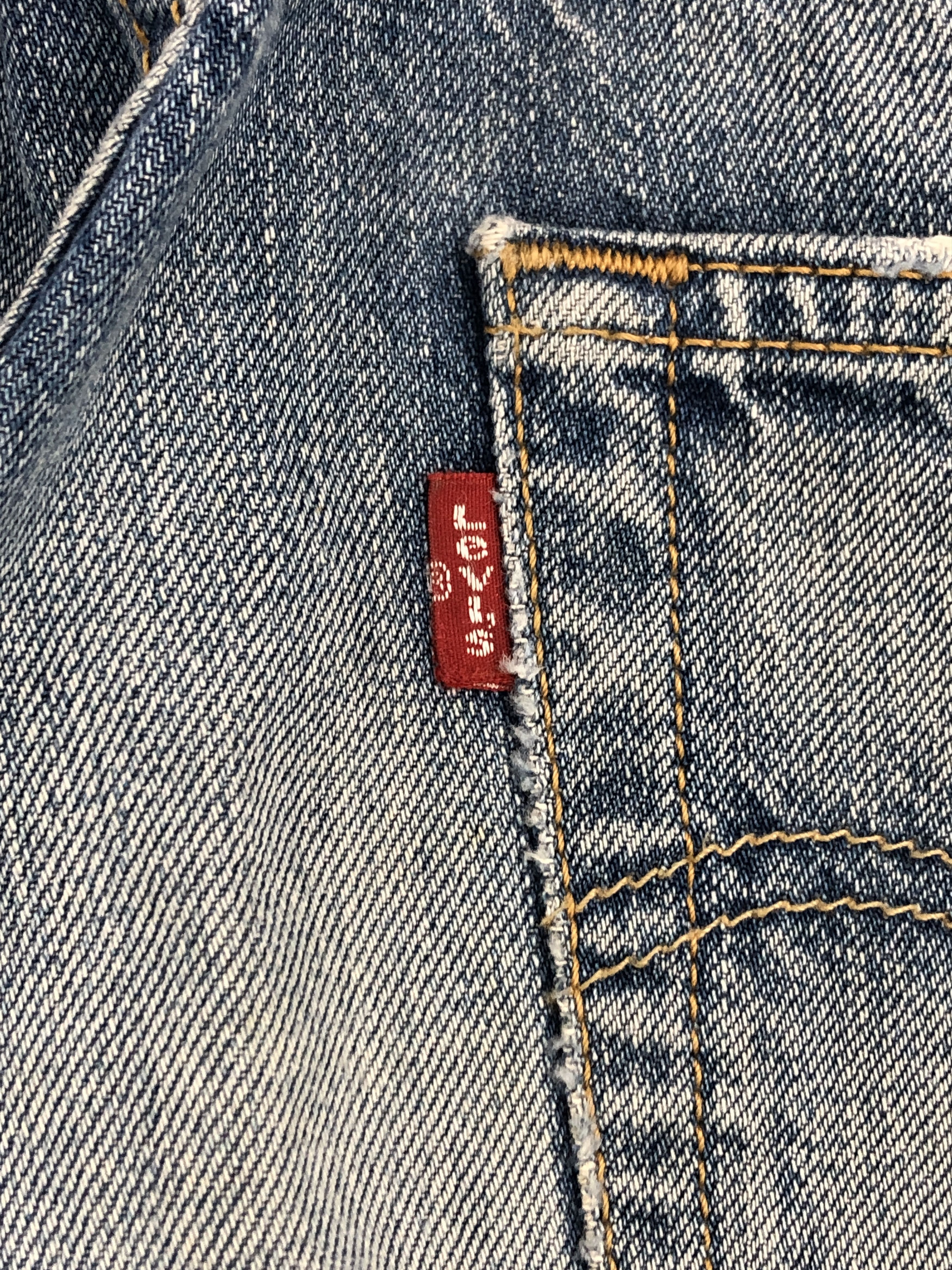 Levi's Stone Washed Vintage Levis 501 Jeans DP2312 Size US 29 - 7 Thumbnail
