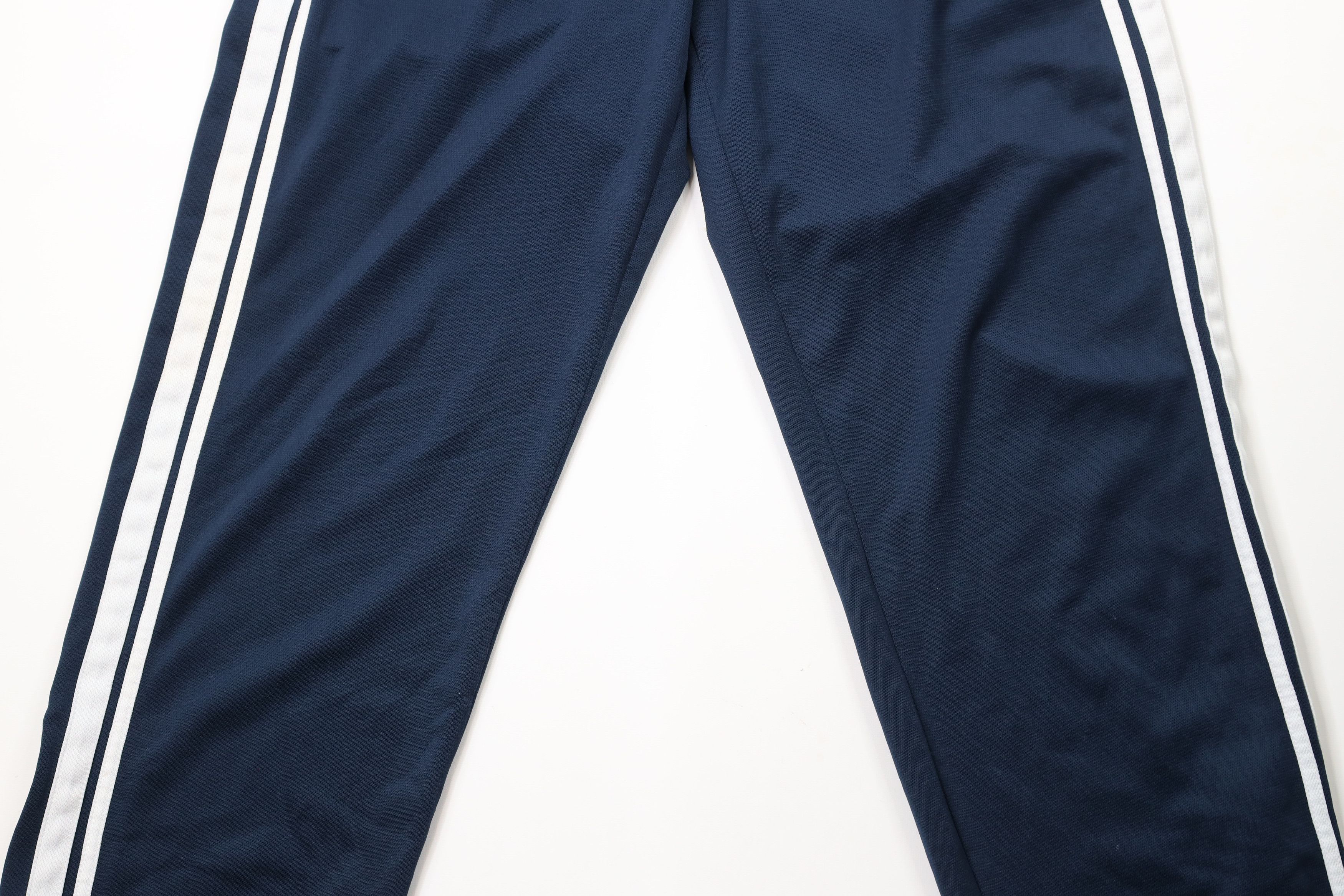 Nike × Vintage Vintage Nike Scott Mini Swoosh Striped Wide Leg Pants Blue Size US 36 / EU 52 - 3 Thumbnail