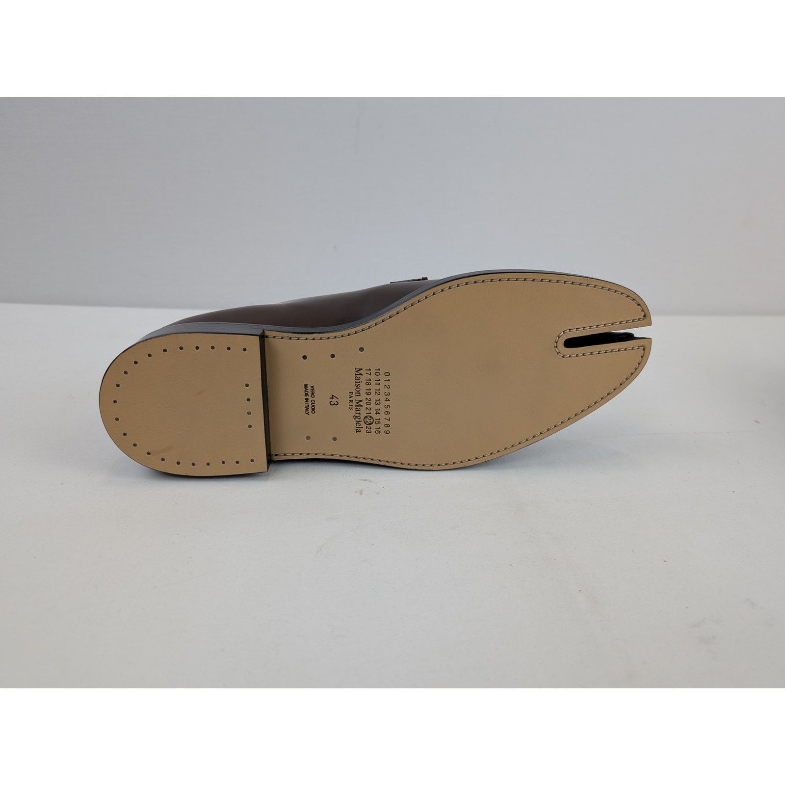 Maison Margiela o1rshd1 Tabi Derby Shoe Boots in Brown Size US 10 / EU 43 - 9 Thumbnail