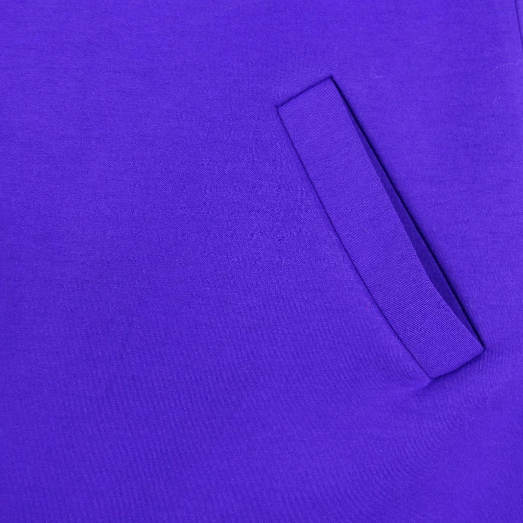 Vintage Psophía Coat Womens XL Purple Knit Snap Front 3/4 Sleeve Mid Length Collared Size XL / US 12-14 / IT 48-50 - 4 Thumbnail
