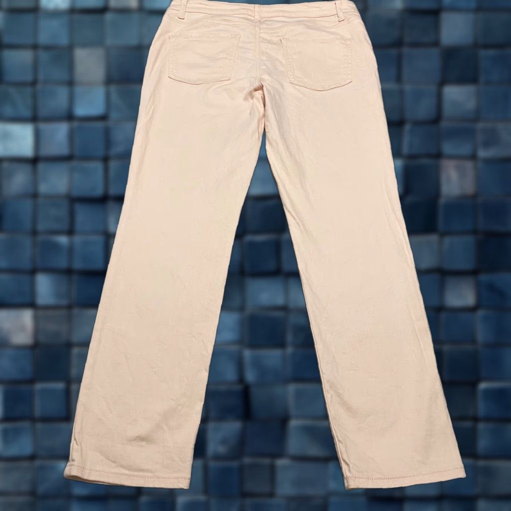 Apt. 9 Apt. 9 Womens Jeans Light Orange Denim Light Wash Straight Capri Mid Rise Size 34" / US 12 / IT 48 - 1 Thumbnail