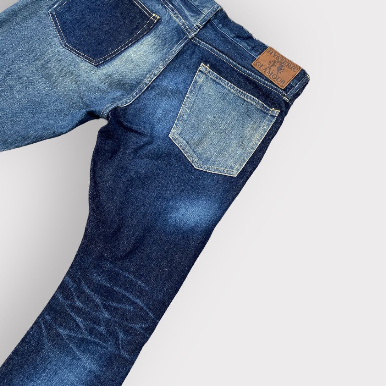 Hysteric Glamour SS14 Hysteric Glamour Two Tone Hybrid Corolla Jeans Size US 34 / EU 50 - 6 Thumbnail