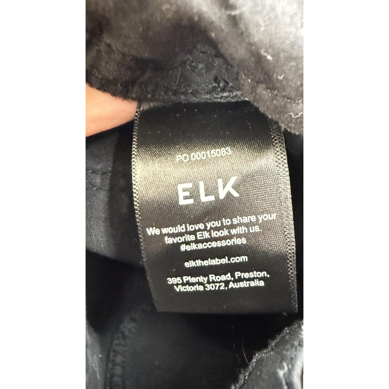 Vintage ELK Jeans Womens 29 Black High Rise Skinny Stretch Denim Dark Wash Slim Leg Jeans Size 29" - 5 Thumbnail