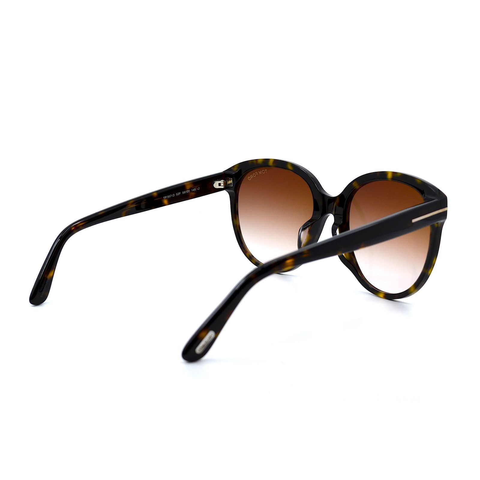 Tom Ford TOM FORD TF957-D 52F HAVANA BROWN GRADIENT SUNGLASSES Size ONE SIZE - 7 Thumbnail