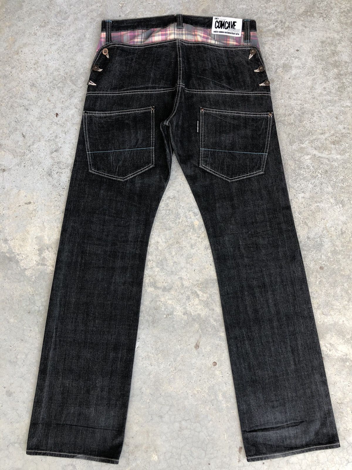 Japanese Brand Japanese Concave attempt Distressed Jeans Size US 32 / EU 48 - 2 Thumbnail