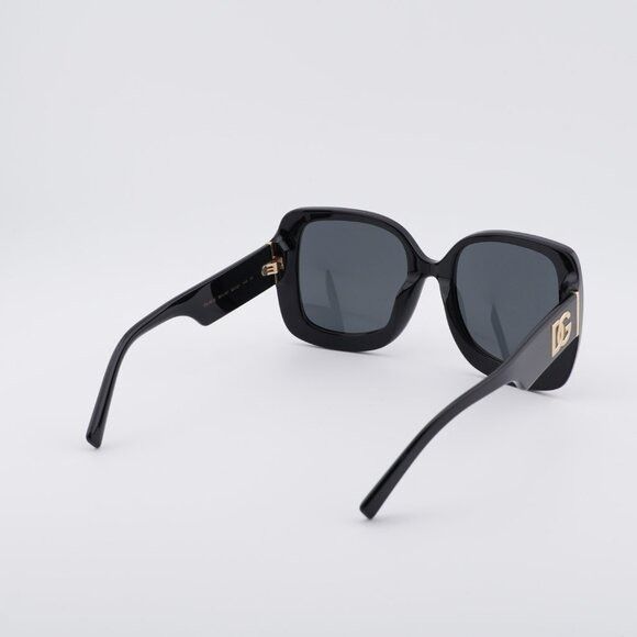 Dolce & Gabbana Dolce & Gabbana DG4513 501/87 Sunglasses Shiny Black Square Size ONE SIZE - 9 Thumbnail