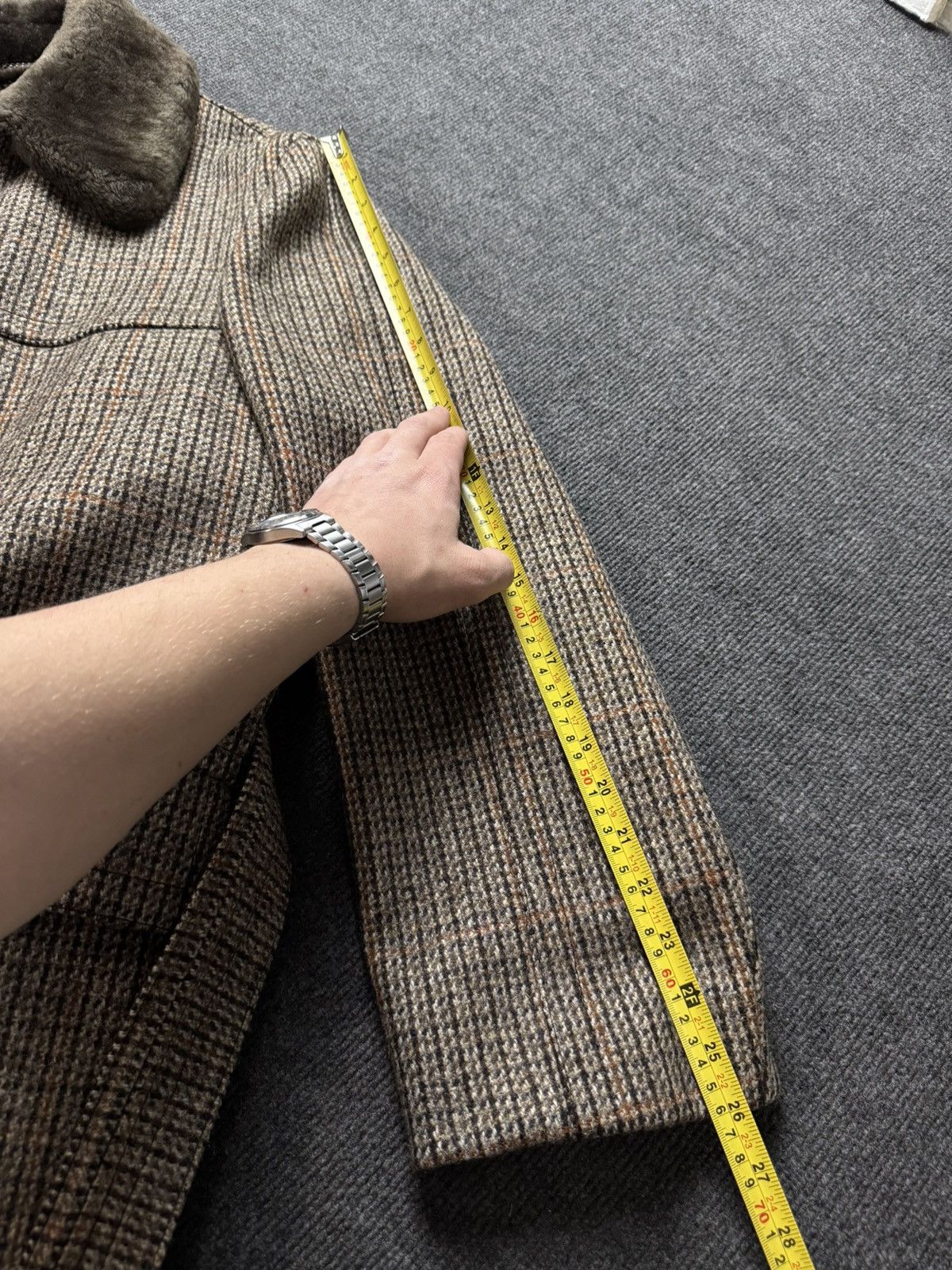Vintage Vintage Shearling Wool Coat Borg Lined Heavy Winter Size US L / EU 52-54 / 3 - 24 Thumbnail