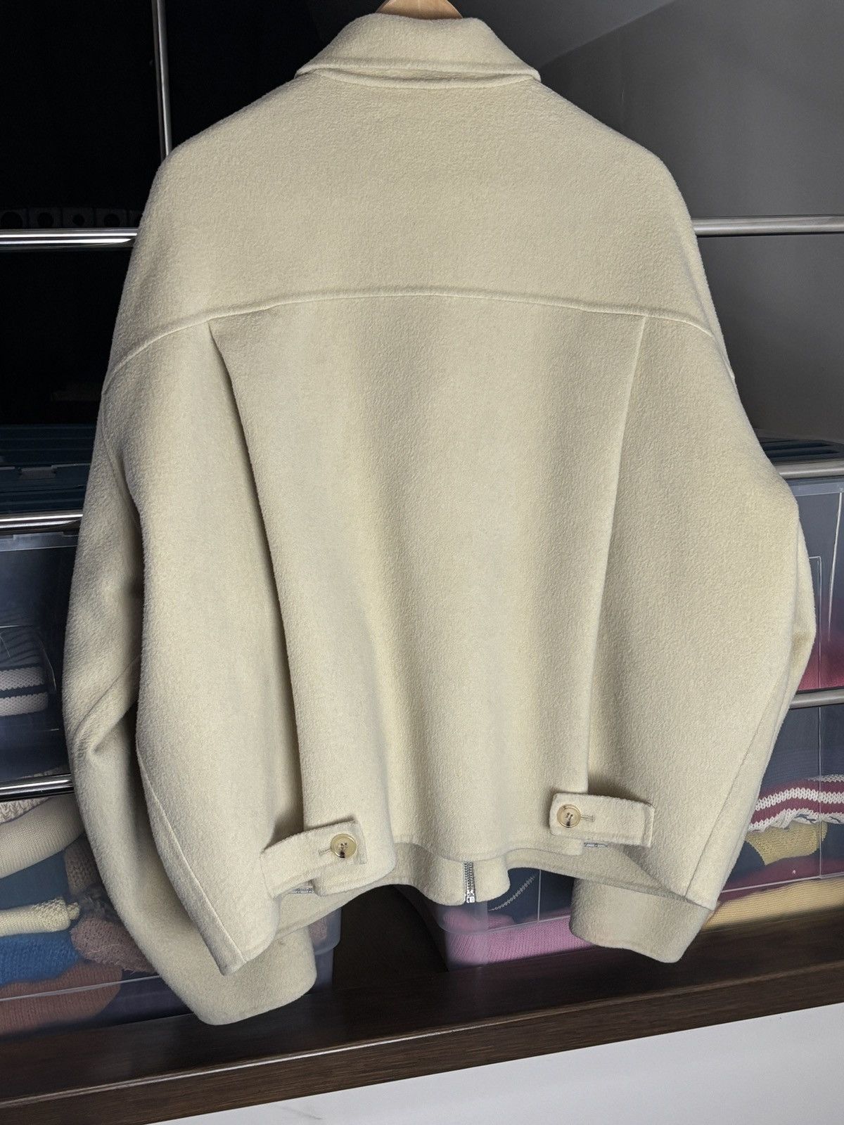 Acne Studios Acne Studios Doverio Wool Flannel Boxy Rare Jacket Size US M / EU 48-50 / 2 - 4 Thumbnail