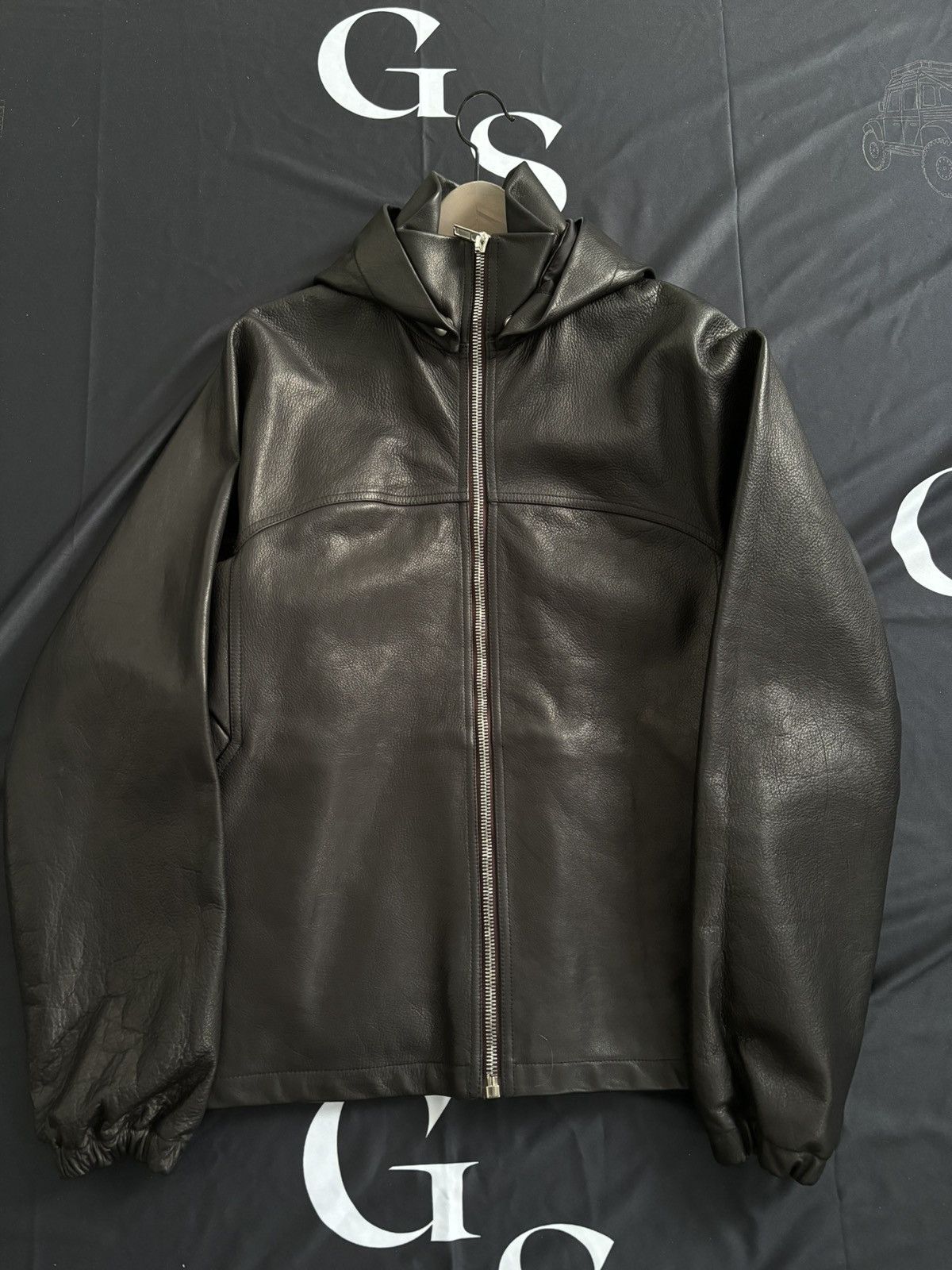 Rick owens 20S/S IES LEATHER JACKET 46 RICK OWENS - JACKETS - Rick