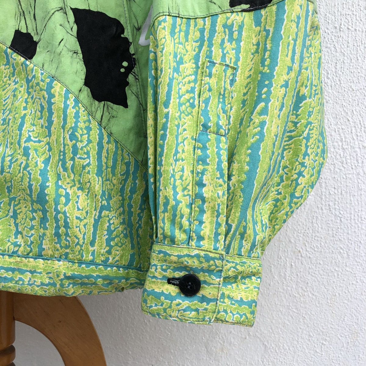 Ocean Pacific Vintage OCEAN PACIFIC Patchwork Light Jacket Size US L / EU 52-54 / 3 - 13 Thumbnail
