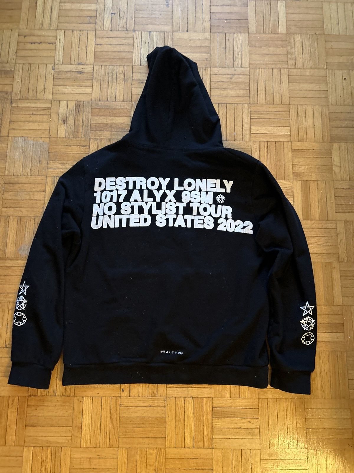 1017 ALYX 9SM Destroy Lonely x 1017 ALYX 9SM Tour Hoodie (2022
