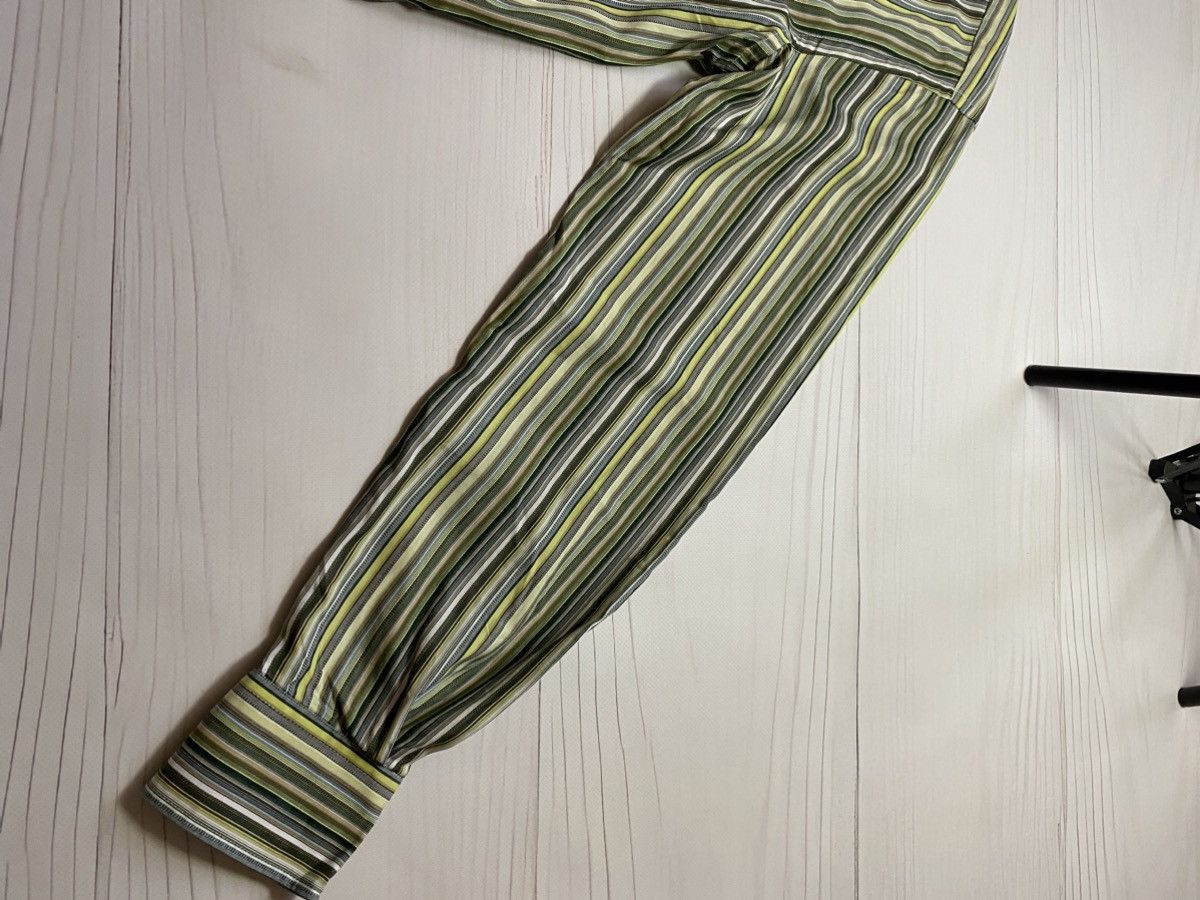 Etro × Vintage Vintage Etro Via Spartaco 3 striped designy button up shirt Size US L / EU 52-54 / 3 - 13 Thumbnail