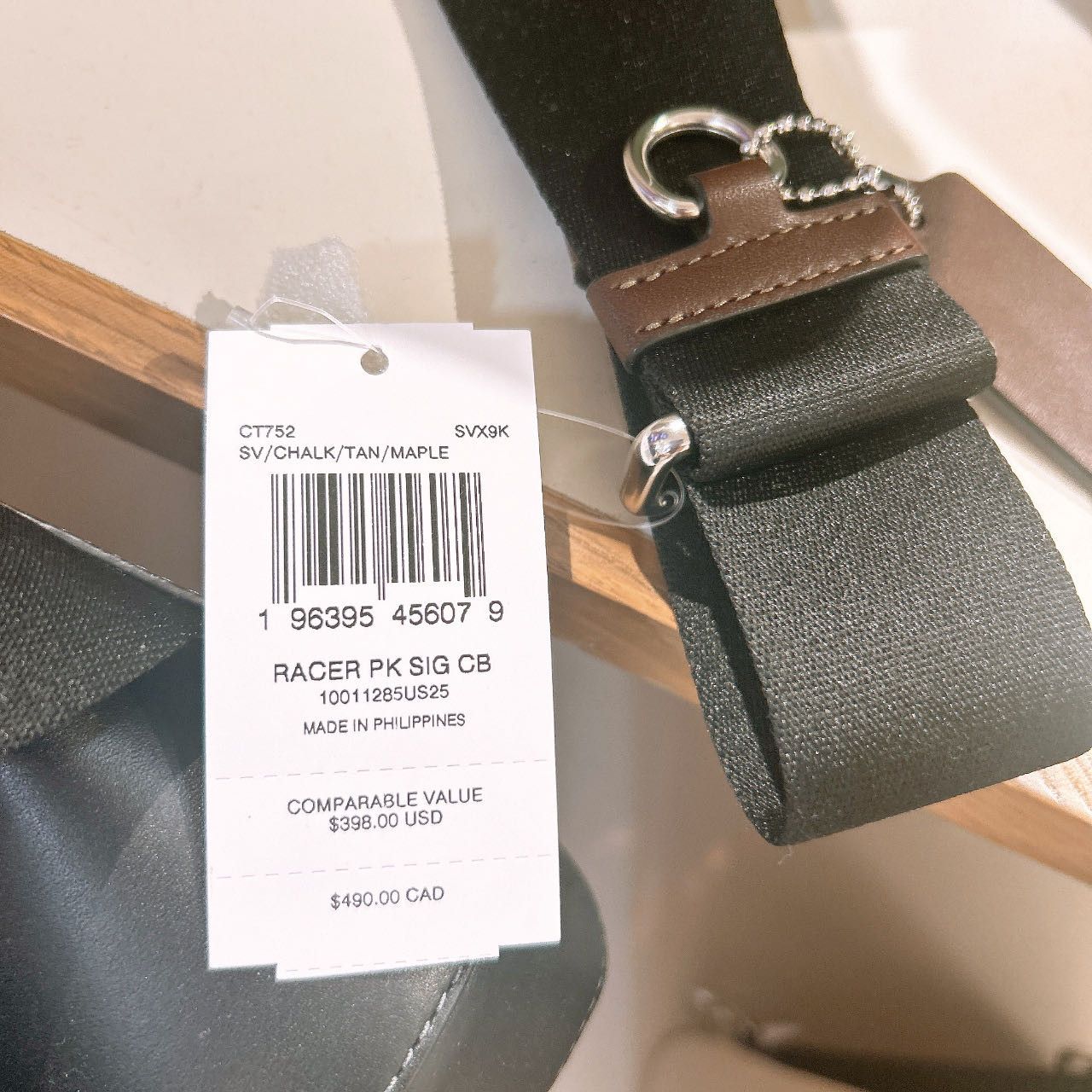 Coach Racer Pack In Signature Colorblock CT752 Size ONE SIZE - 7 Thumbnail