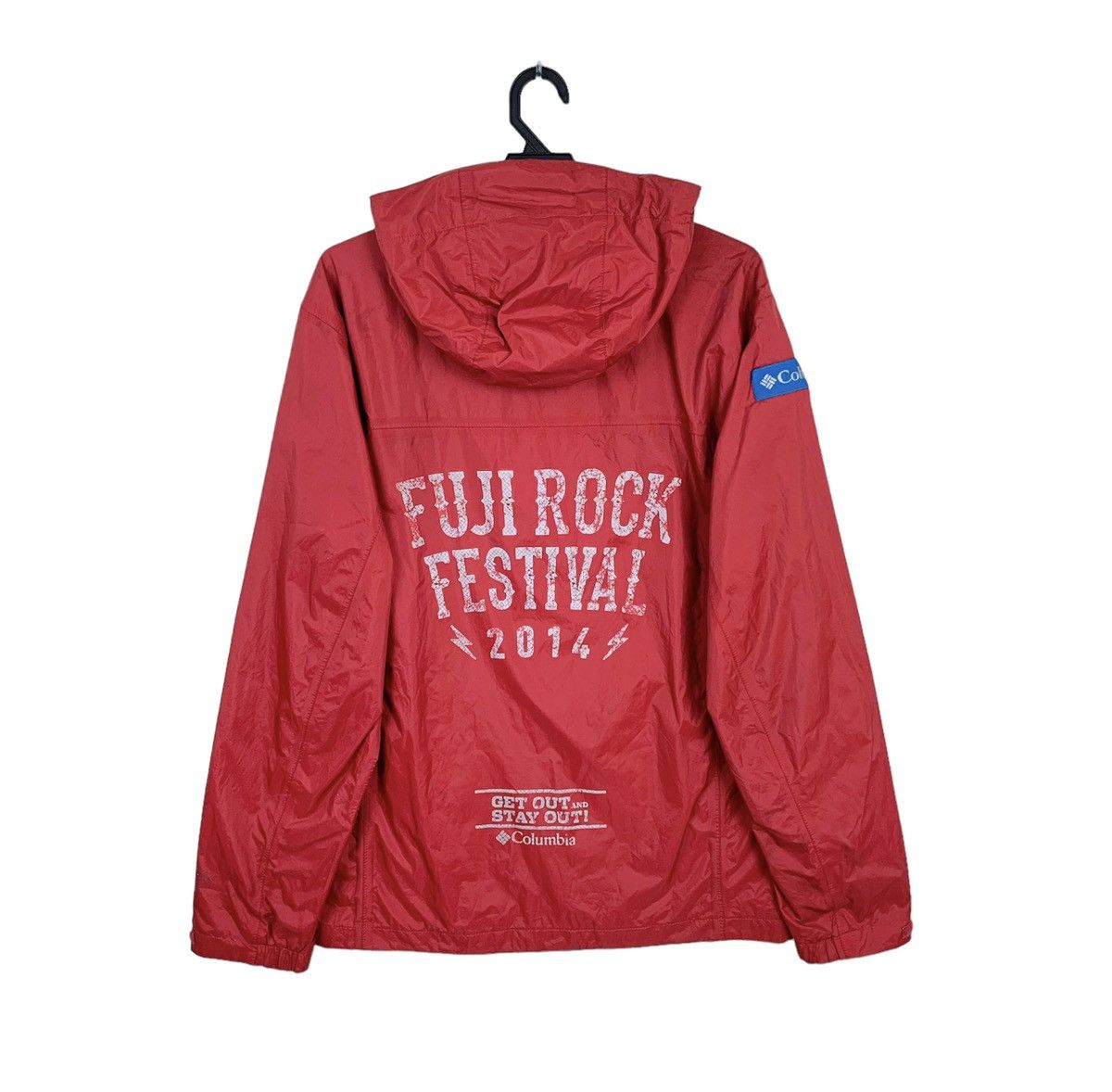 Band Tees × Columbia × Japanese Brand Vintage Fuji Rock Festival 14 Columbia Hoodie Light Jacket Size US M / EU 48-50 / 2 - 2 Thumbnail