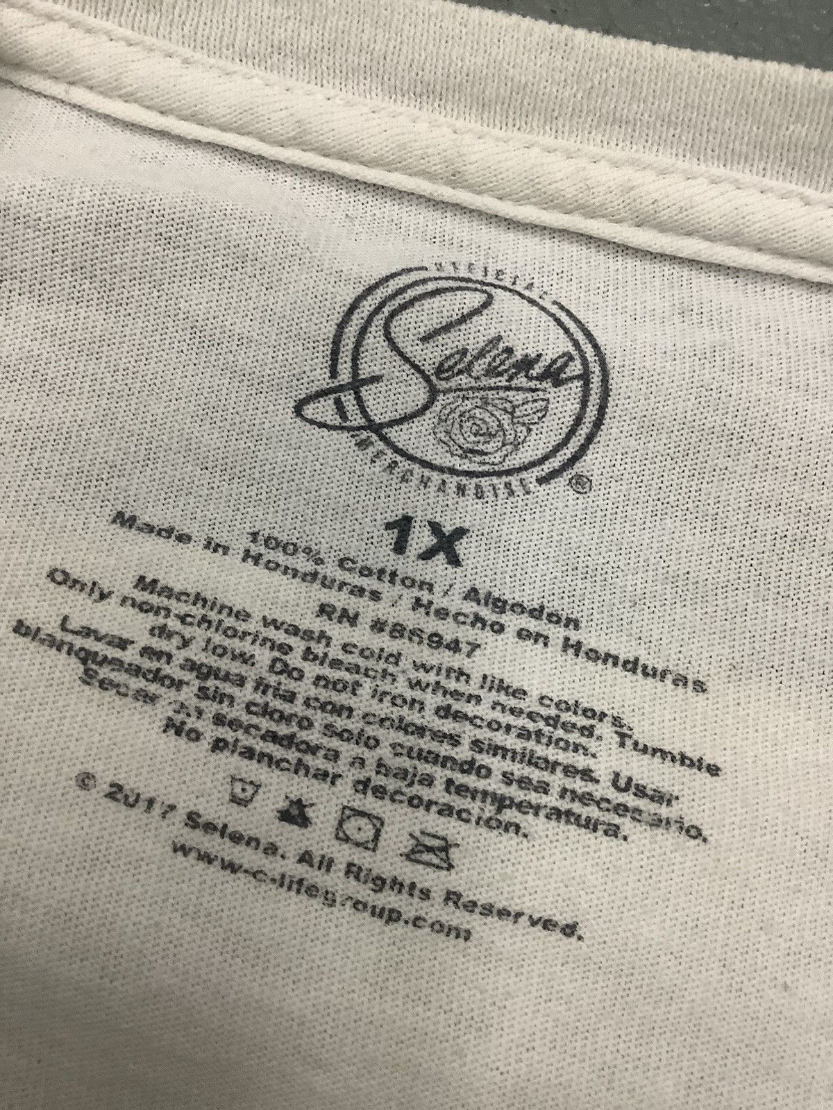 Designer × Vintage SELENA OFFICIAL MERCHANDISE TEE Size US XL / EU 56 / 4 - 13 Thumbnail