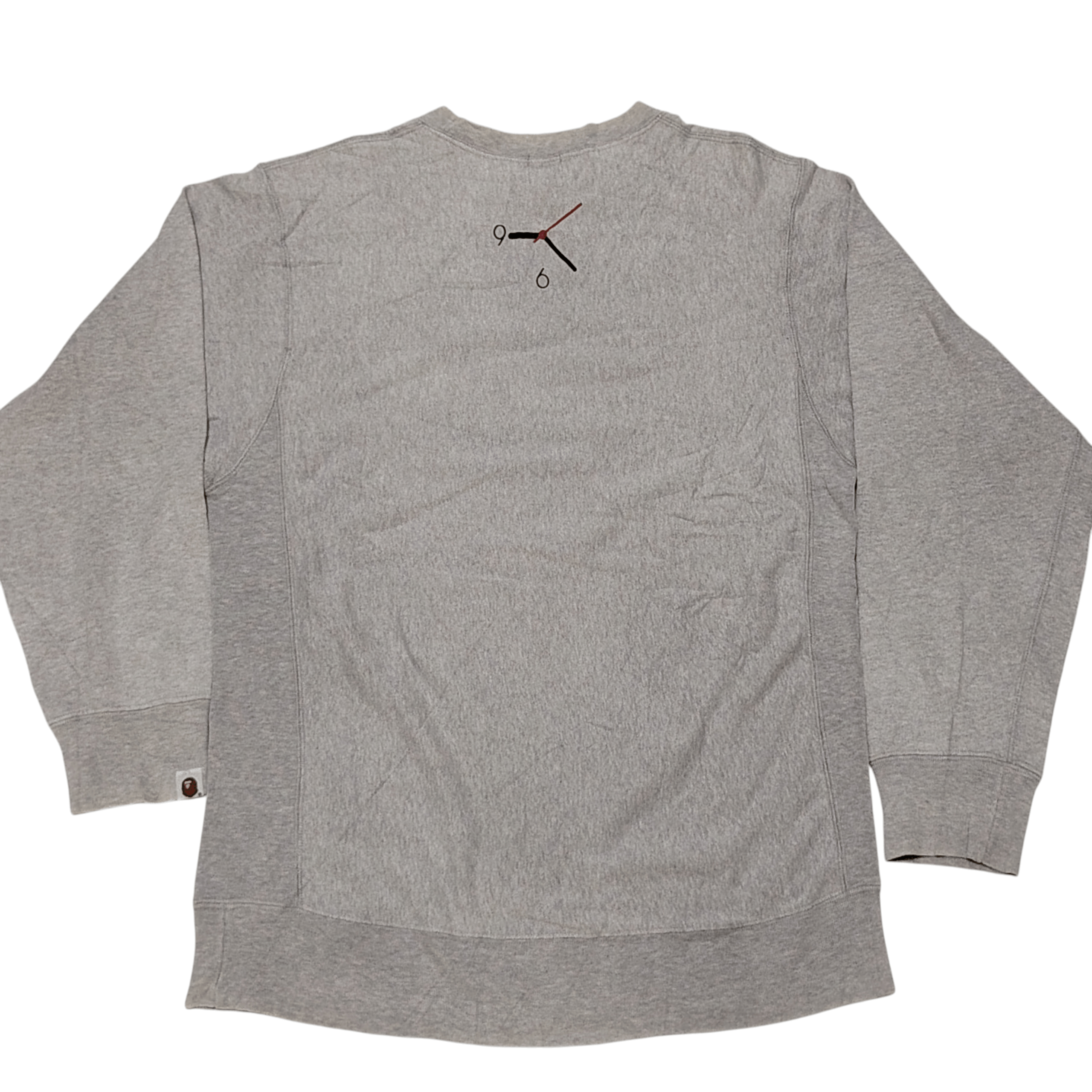 Bape VERY RARE STREETWEAR‼️Bape Bapex Grey Sweatshirt M Japan Size US M / EU 48-50 / 2 - 10 Thumbnail