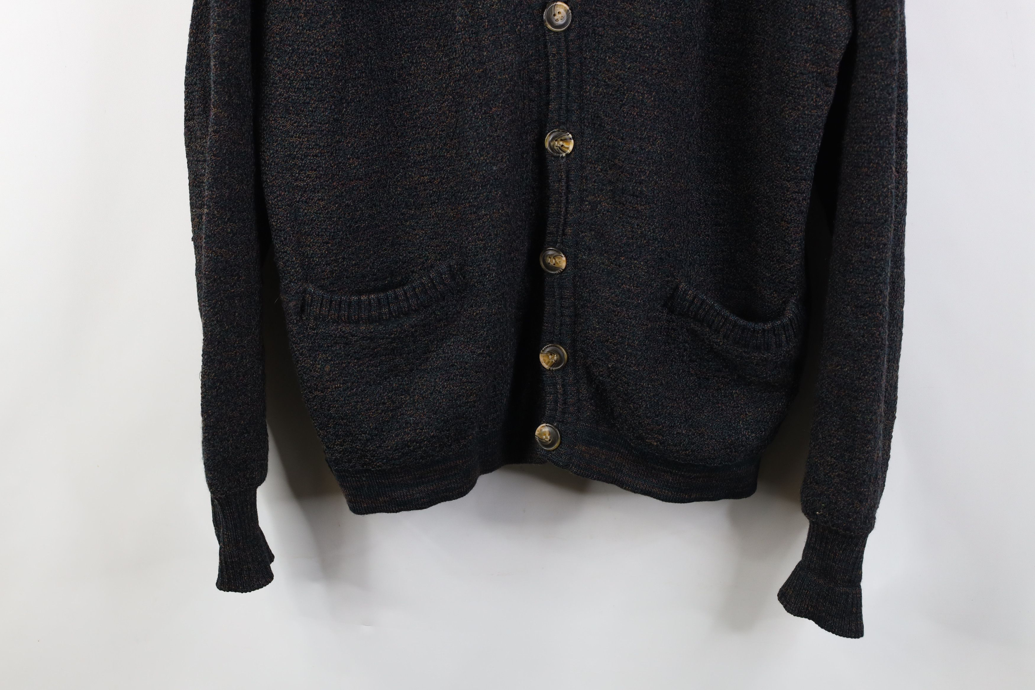 Vintage Vintage 90s Streetwear Knit Cardigan Sweater Wool Blend Size US XXL / EU 58 / 5 - 3 Thumbnail