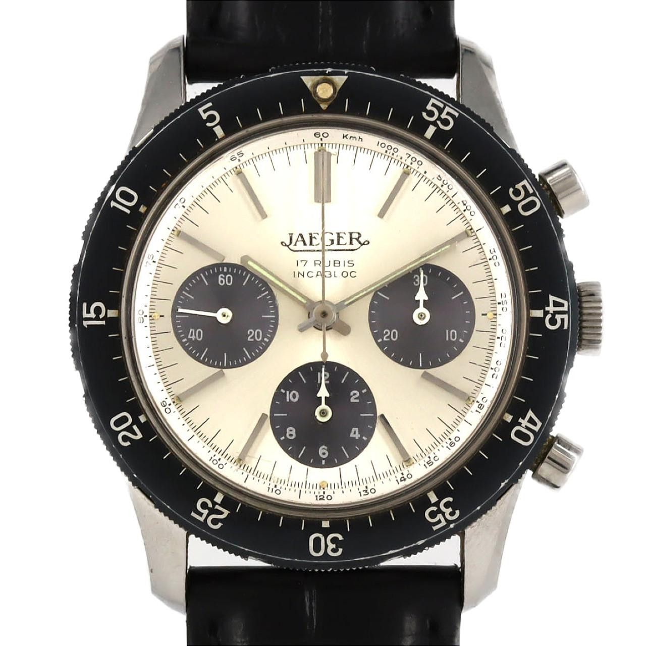 Other Jaeger-LeCoultre Jaeger Vogue Chronograph Stainless Steel Chronograph Metal Other E2643 DUTY FREE for USA Size ONE SIZE - 1 Thumbnail