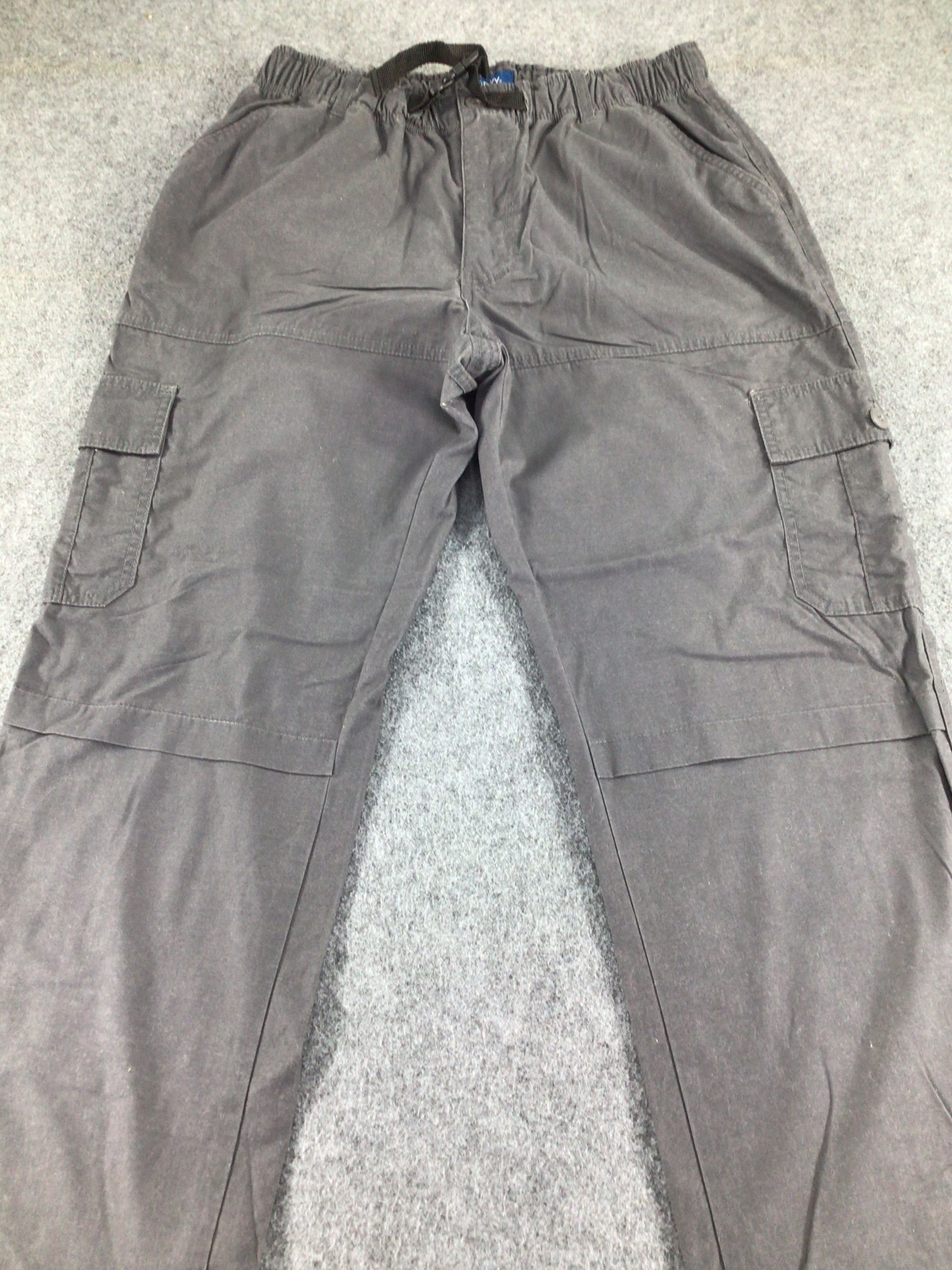 Japanese Brand Navy Multi Pocket Cargo Pant-J129 Size US 33 - 3 Thumbnail