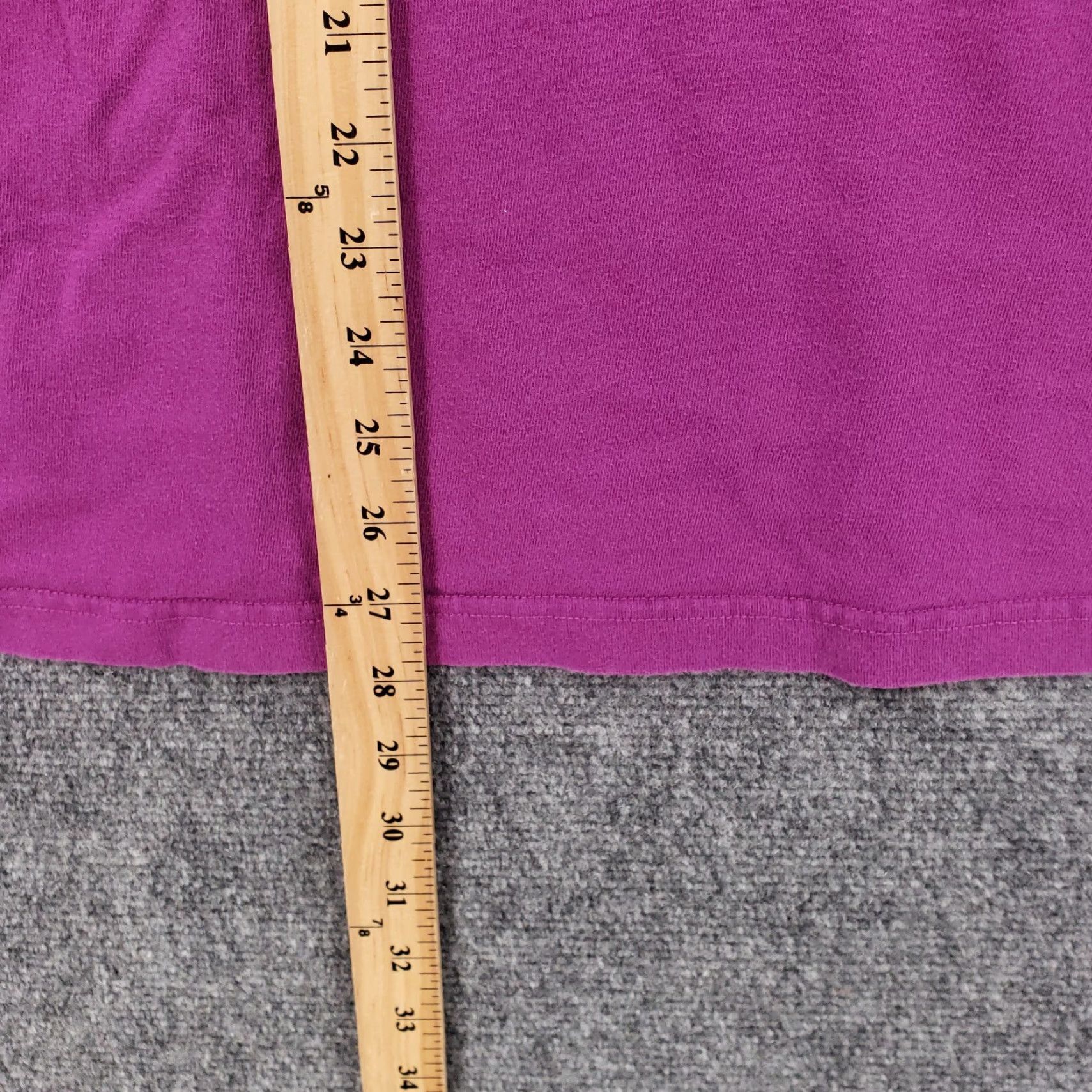 CO Dreams Co Pajama Top Womens 1X Purple Paisley Embroidered 3/4 Sleeve Knit Cotton Floral Shirt Womens Pajama Top (Dreams Co) Size XL / US 12-14 / IT 48-50 - 5 Thumbnail