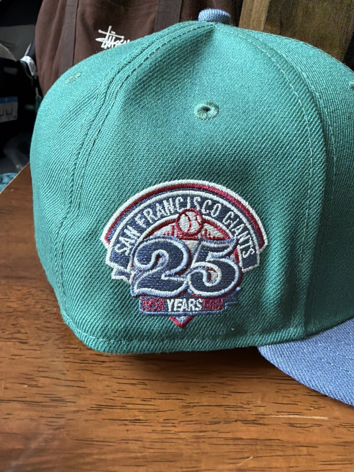 New Era San Francisco Giants Green Gemstone 59FIFTY Fitted Hat 7 1/8 Size ONE SIZE - 2 Thumbnail