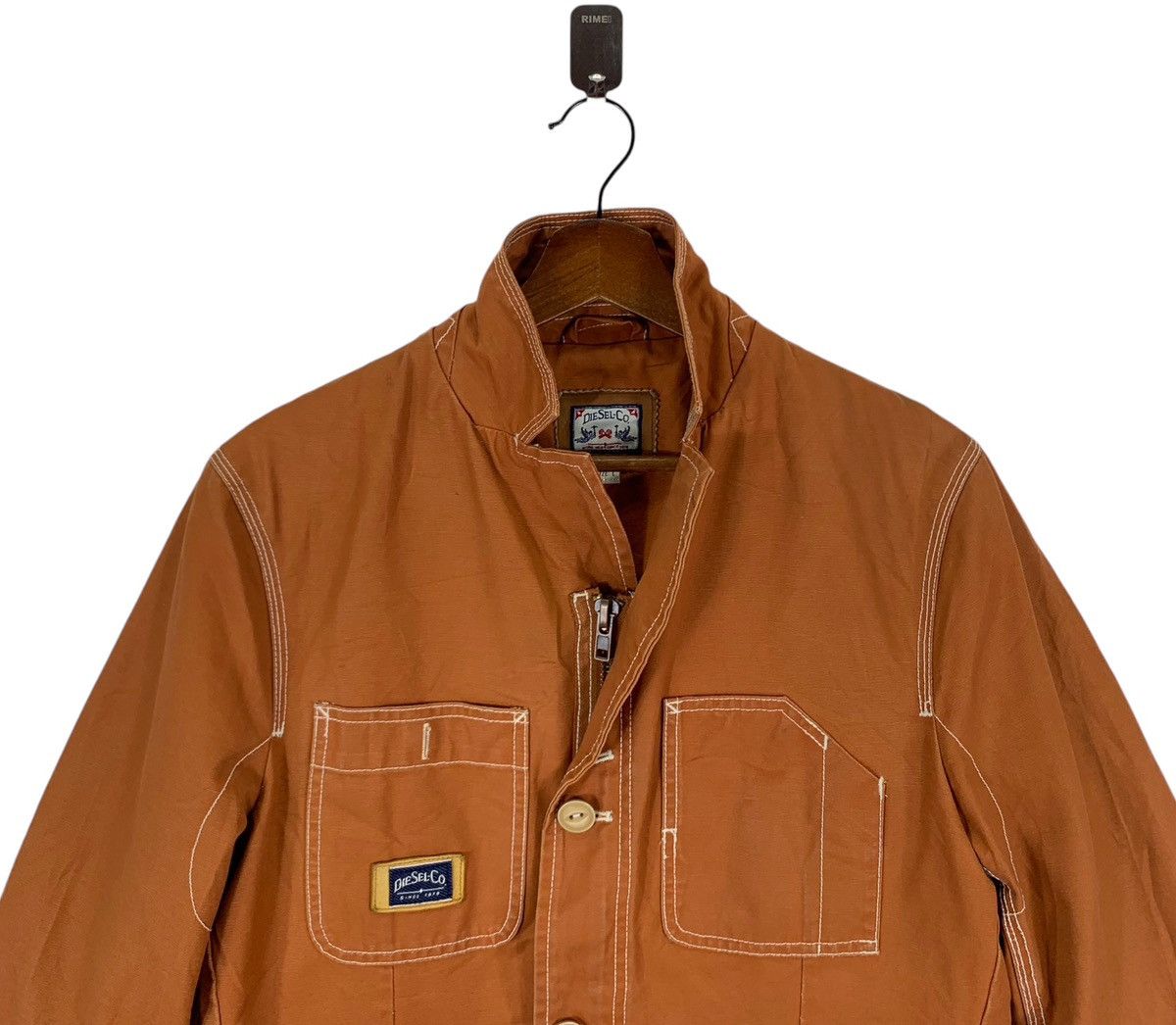 Diesel VINTAGE DIESEL CANVAS STYLE CARHARTT CHORE JACKET Size L / US 10 / IT 46 - 4 Thumbnail