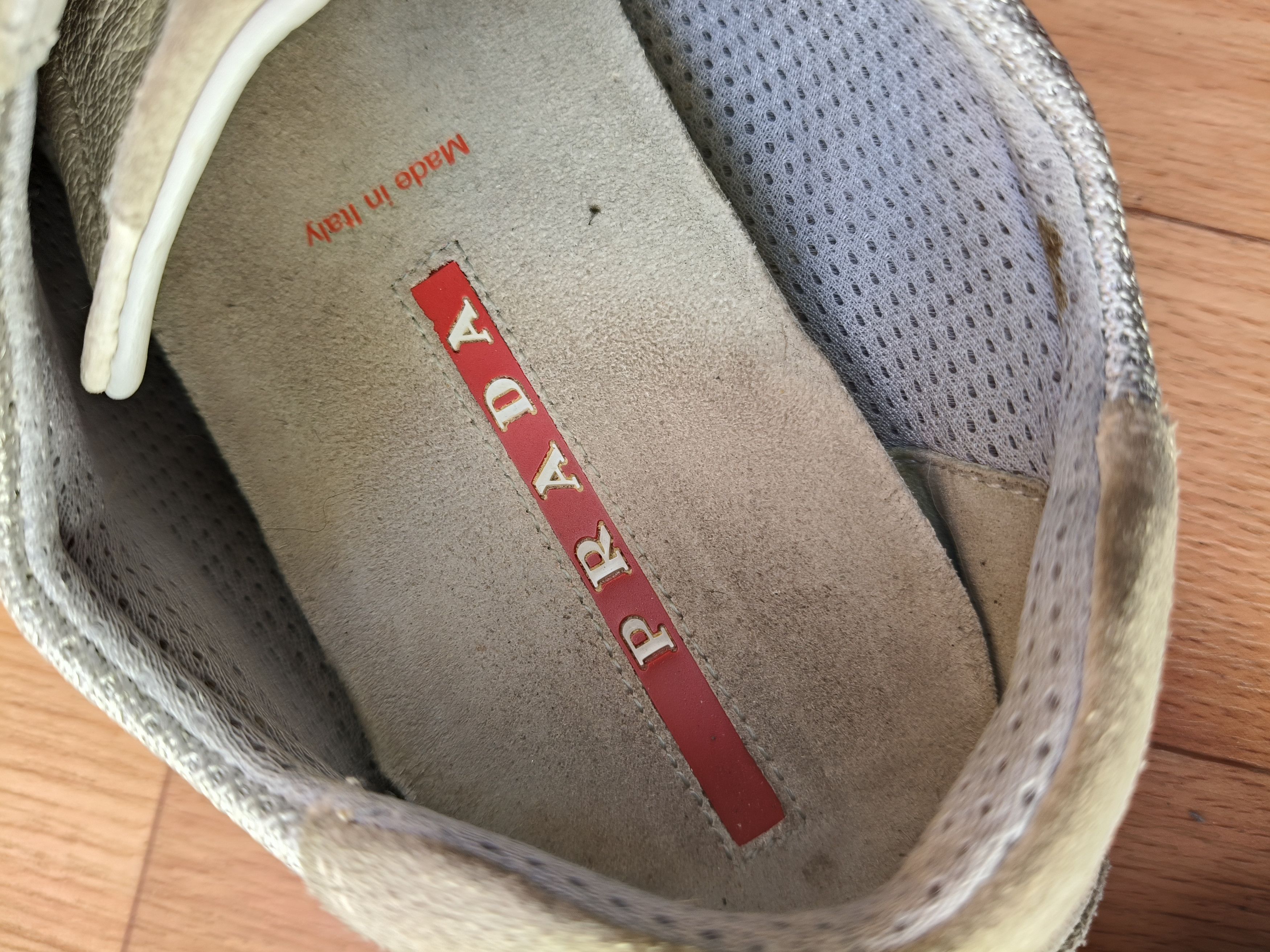 Prada Vintage 2000's Monte Carlo Prada sneakers Size US 5.5 / EU 38 - 11 Thumbnail