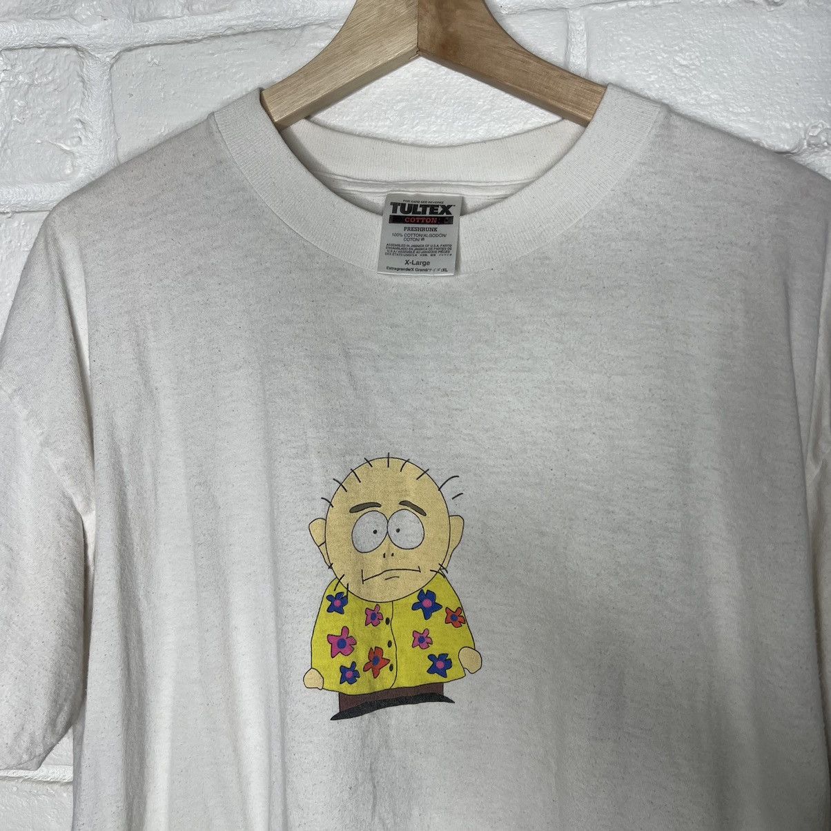 image of Vintage 90's South Park T-Shirt Episode 1 in White, Men's (Size XL)