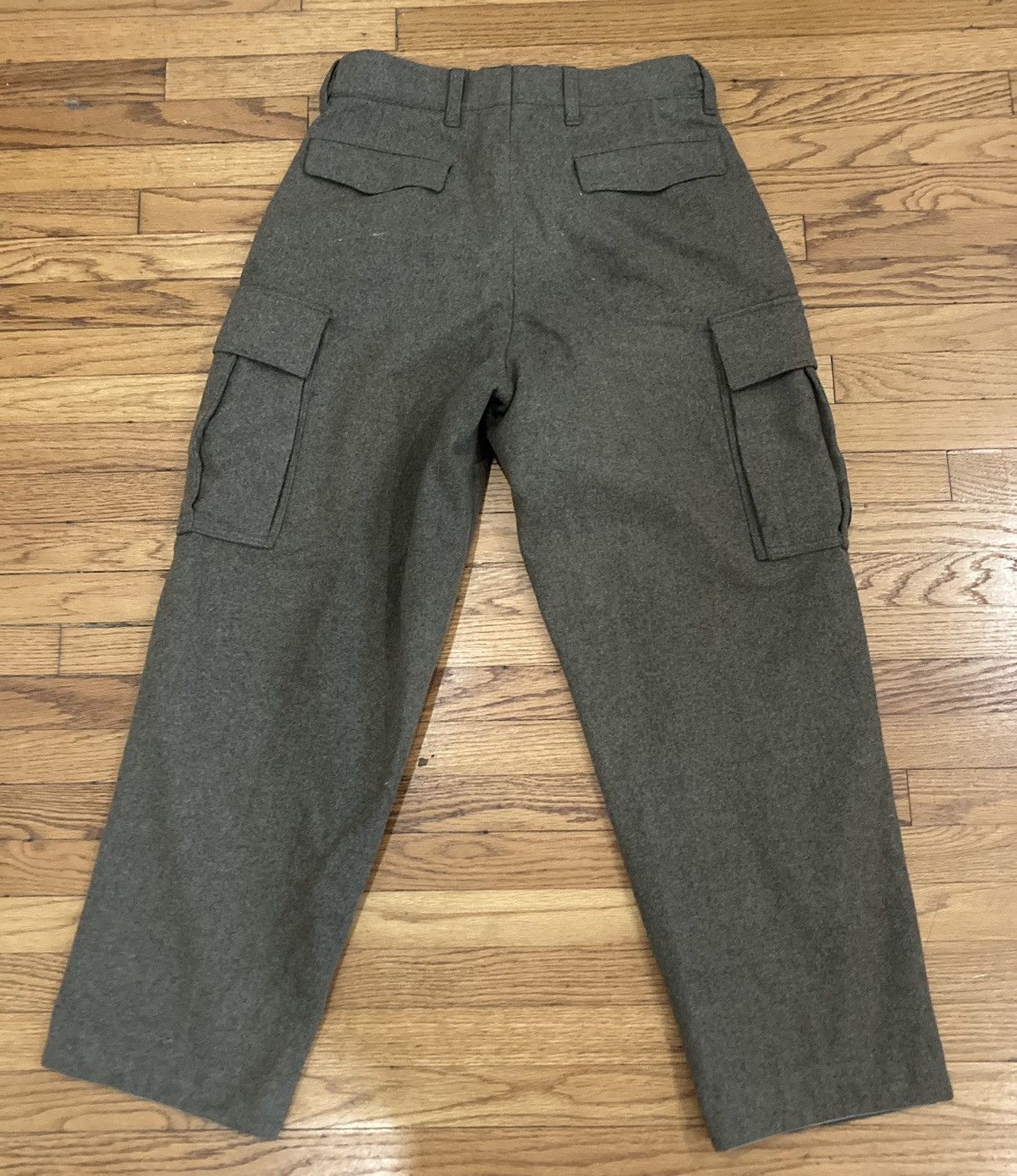Japanese Brand × Vintage Vintage 80s Military Cargo Pants Size US 32 / EU 48 - 4 Thumbnail