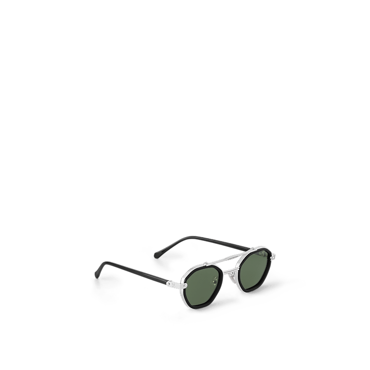 Louis Vuitton LV Signature Duo Round Sunglasses Size ONE SIZE - 1 Thumbnail