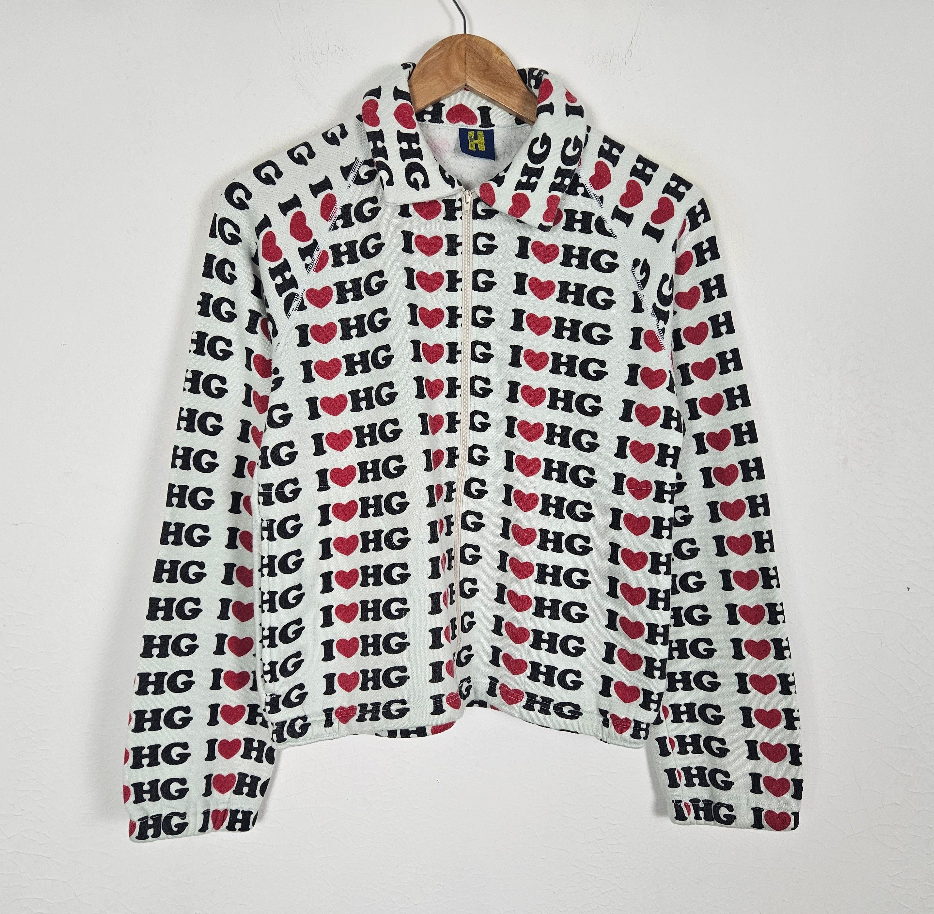 Hysteric Glamour × Japanese Brand Hysteric Glamour Love Monogram I Love HG zipper jacket Size S / US 4 / IT 40 - 3 Thumbnail