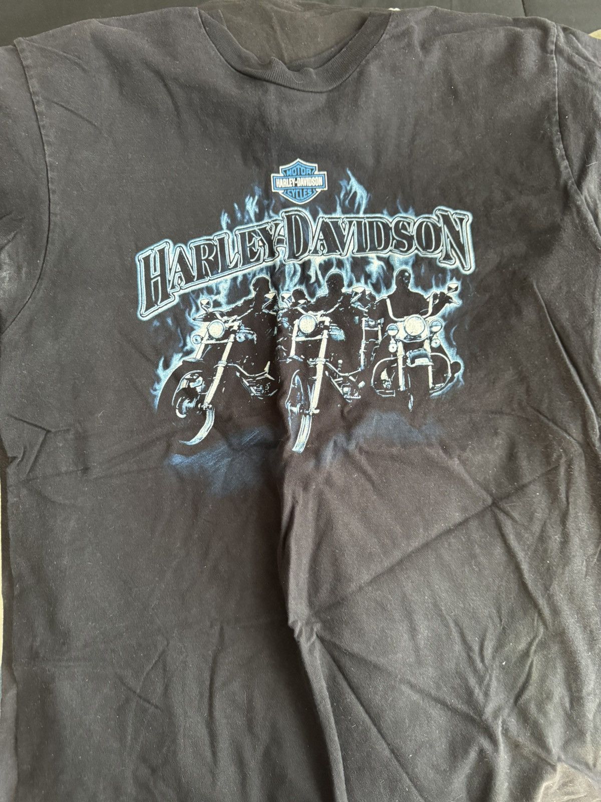 Harley Davidson × Vintage harley Size US L / EU 52-54 / 3 - 1 Thumbnail