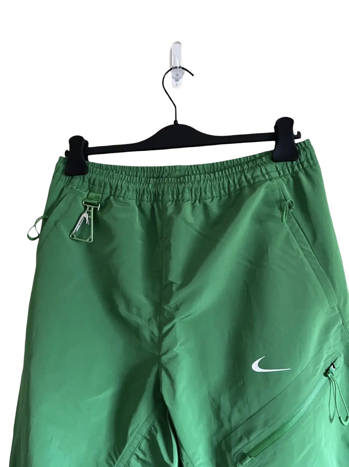 Nike × Off-White 💯NIKE x OFF-WHITE Pants Kelly Green X-Small Never Worn Size US 29 - 3 Thumbnail